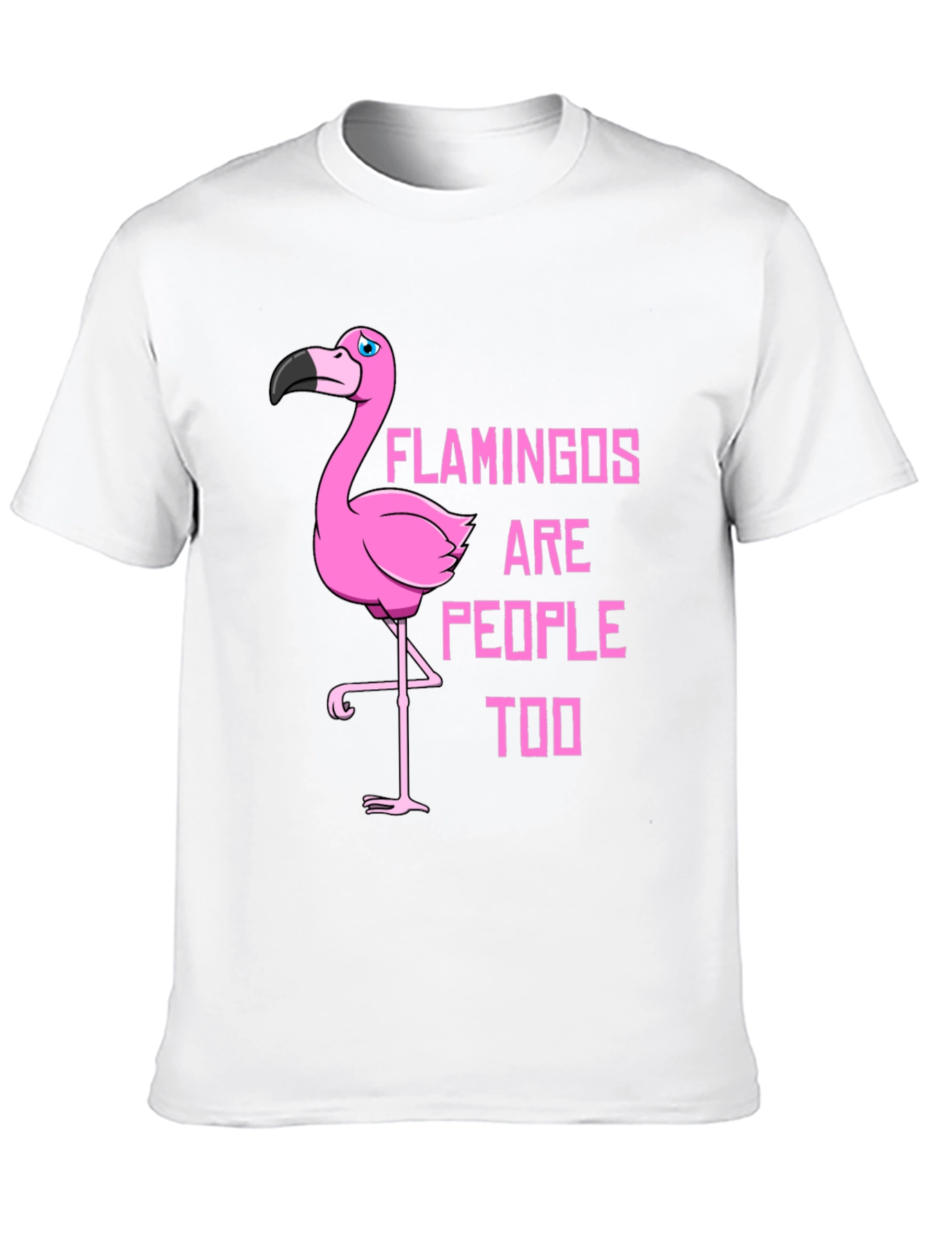 Flamingo People T-Shirt - Unique Graphic Tee