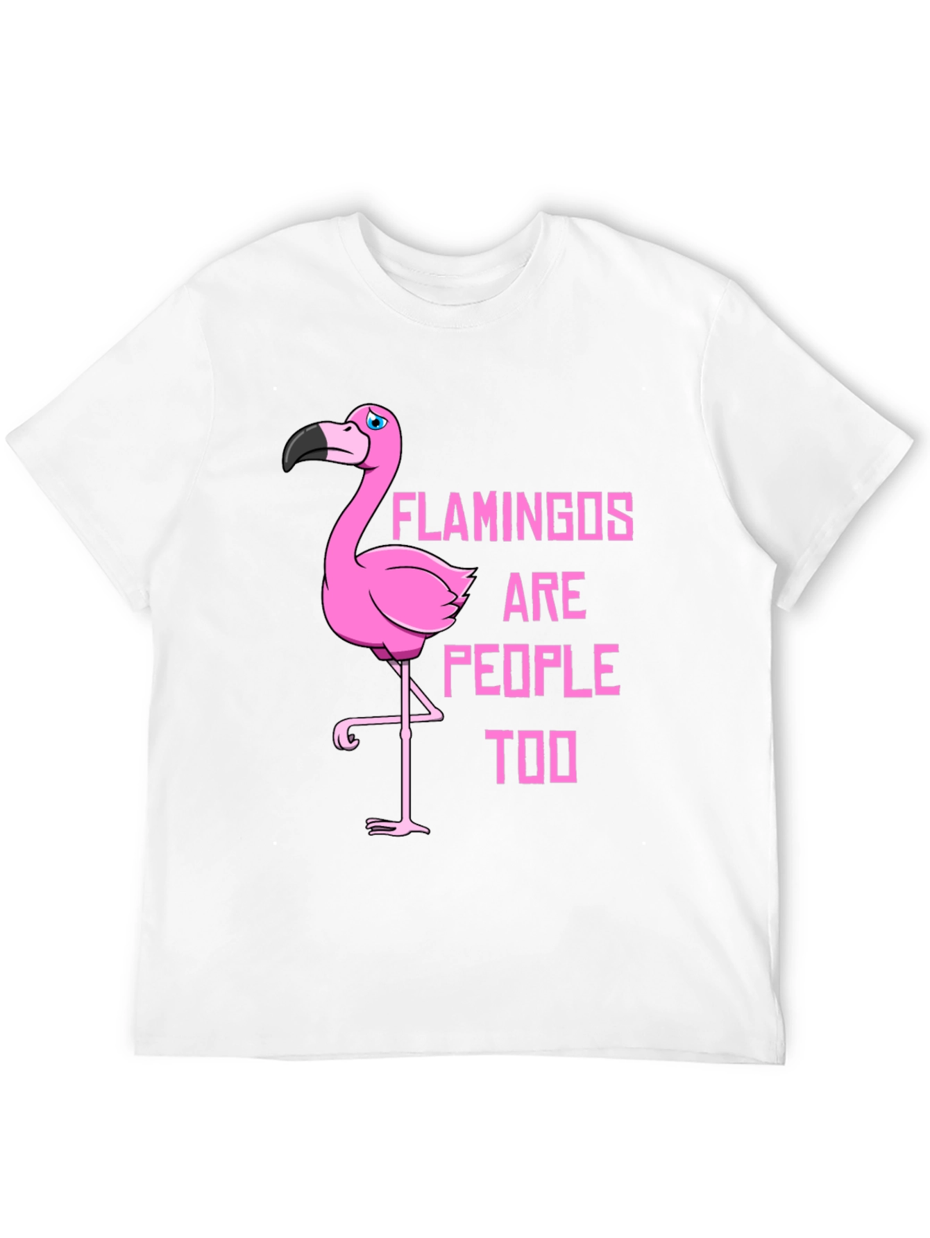 Flamingo People T-Shirt - Unique Graphic Tee