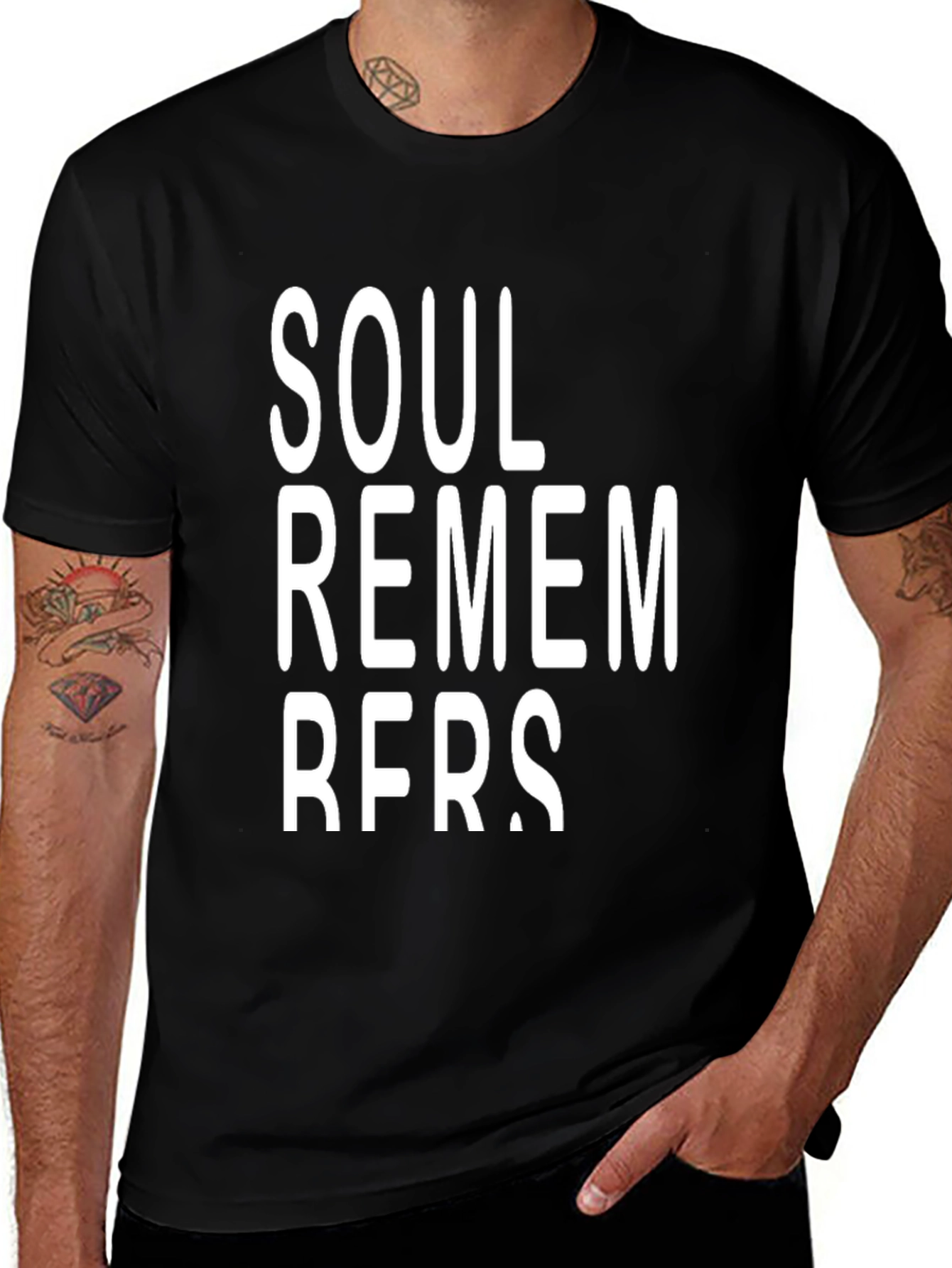 Soul Rememberers Black Graphic Tee