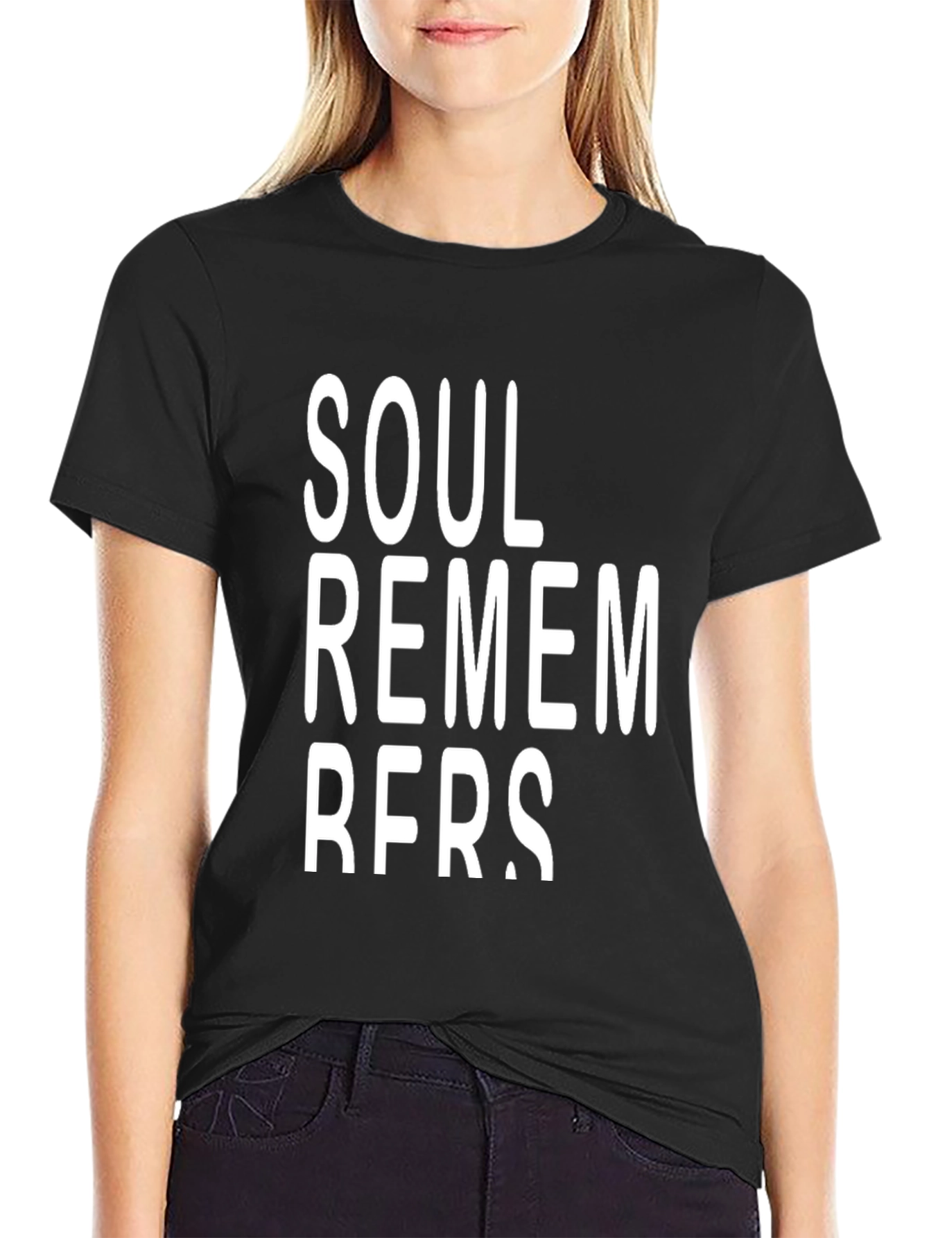 Soul Rememberers Black Graphic Tee