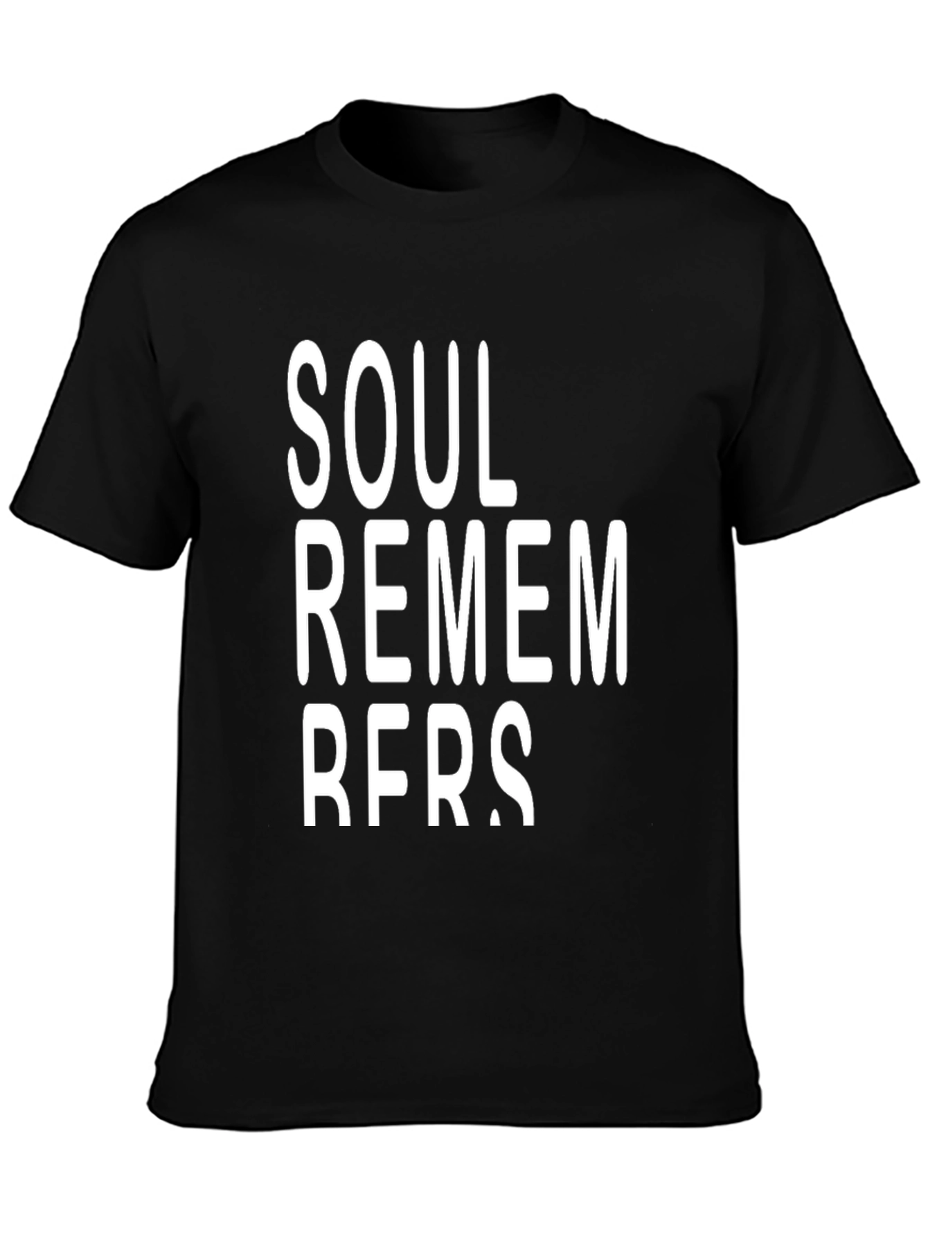 Soul Rememberers Black Graphic Tee