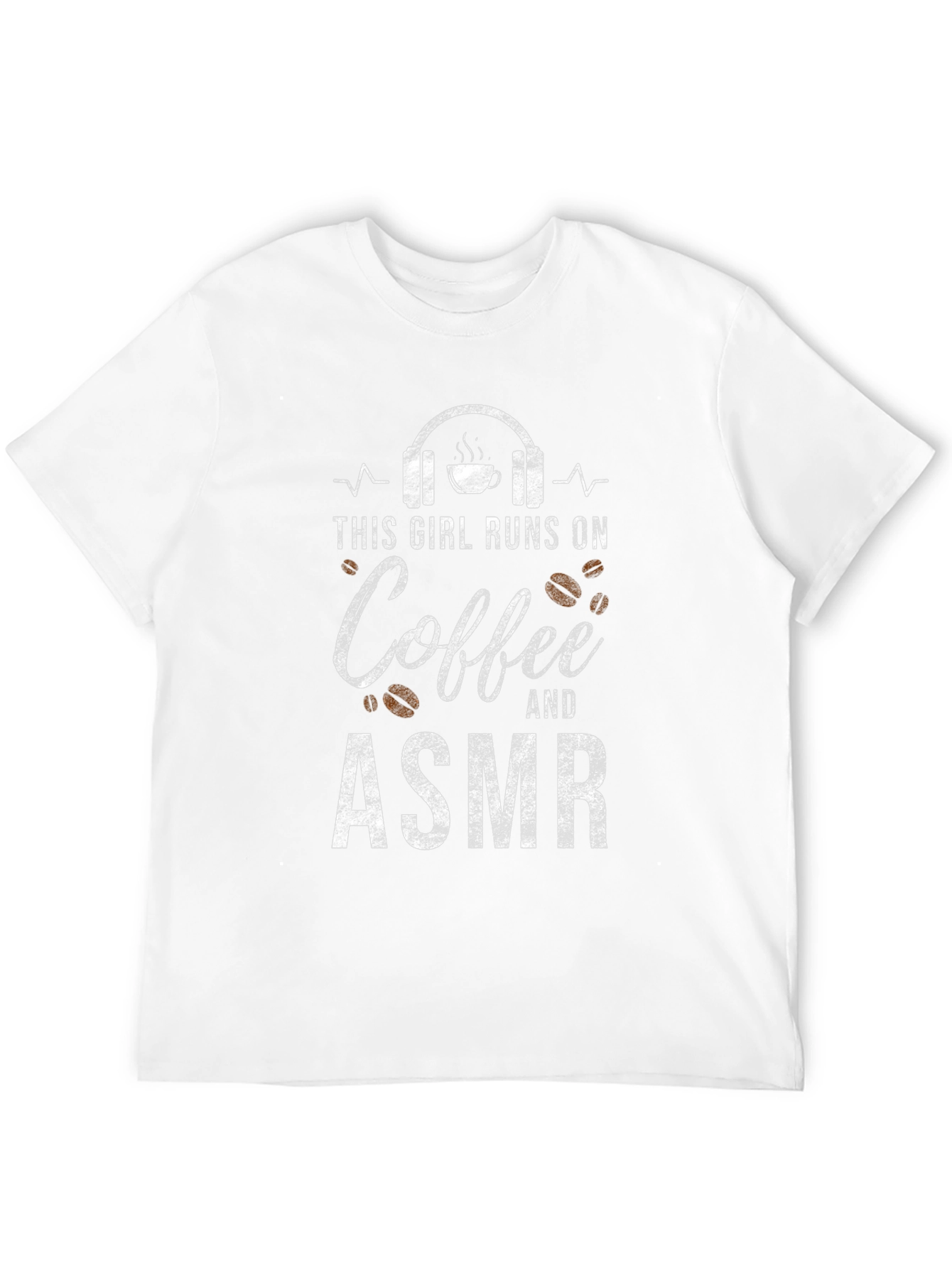 Coffee & ASMR T-Shirt: Runs On Tee