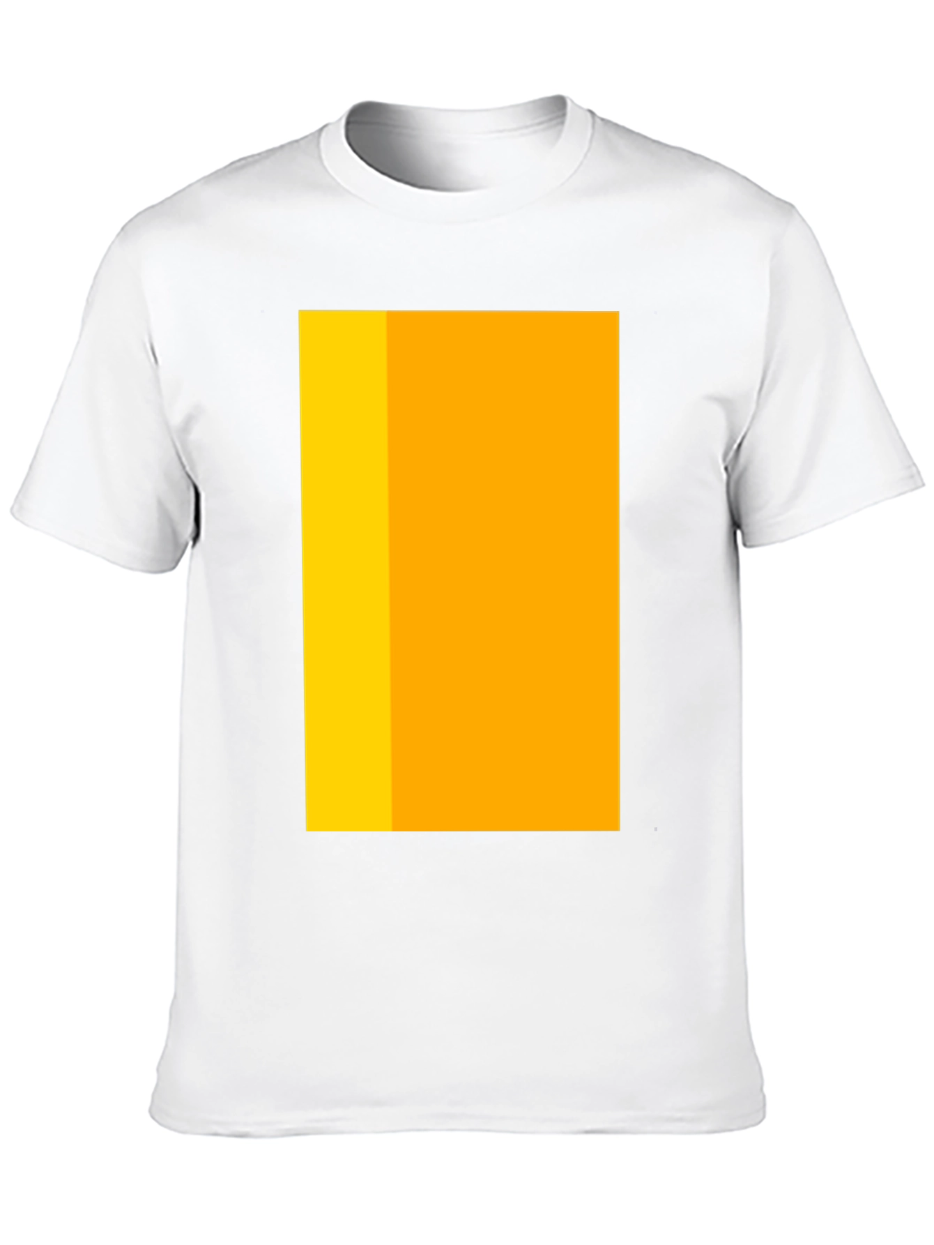 Modern Black T-Shirt with Geometric Design