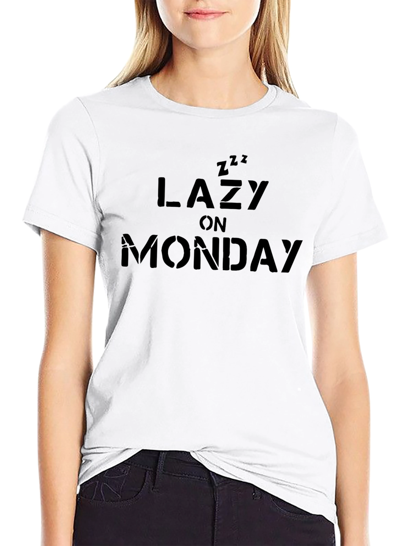 Lazy on Monday T-Shirt - Casual Comfort