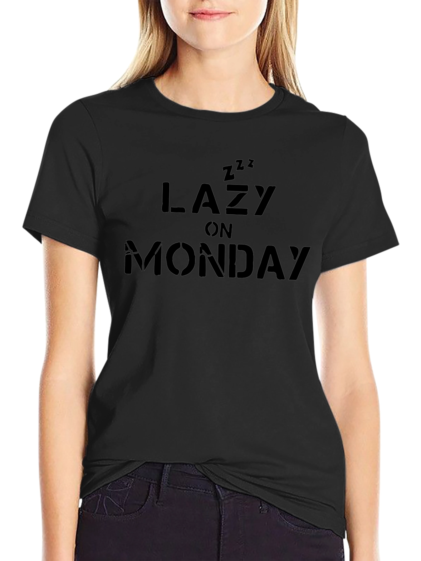Lazy on Monday T-Shirt - Casual Comfort
