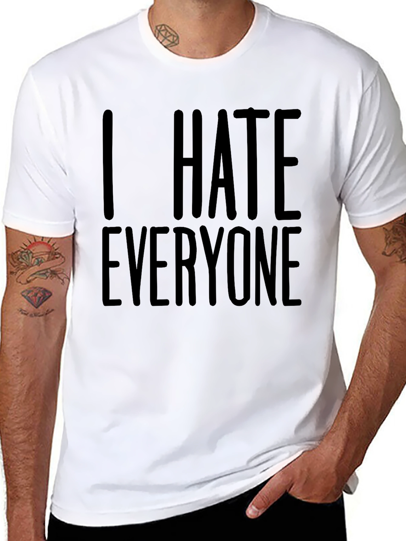 I Hate Everyone Graphic T-Shirt