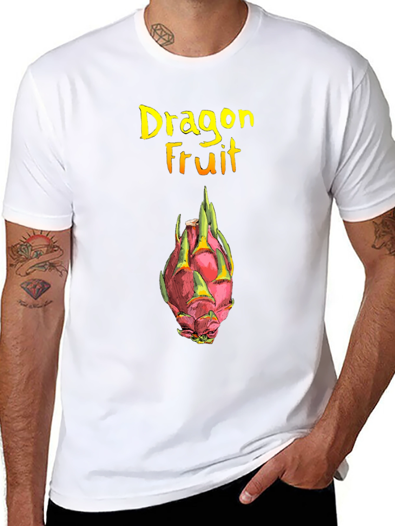 Dragon Fruit Graphic Tee - Exotic Fruit T-Shirt