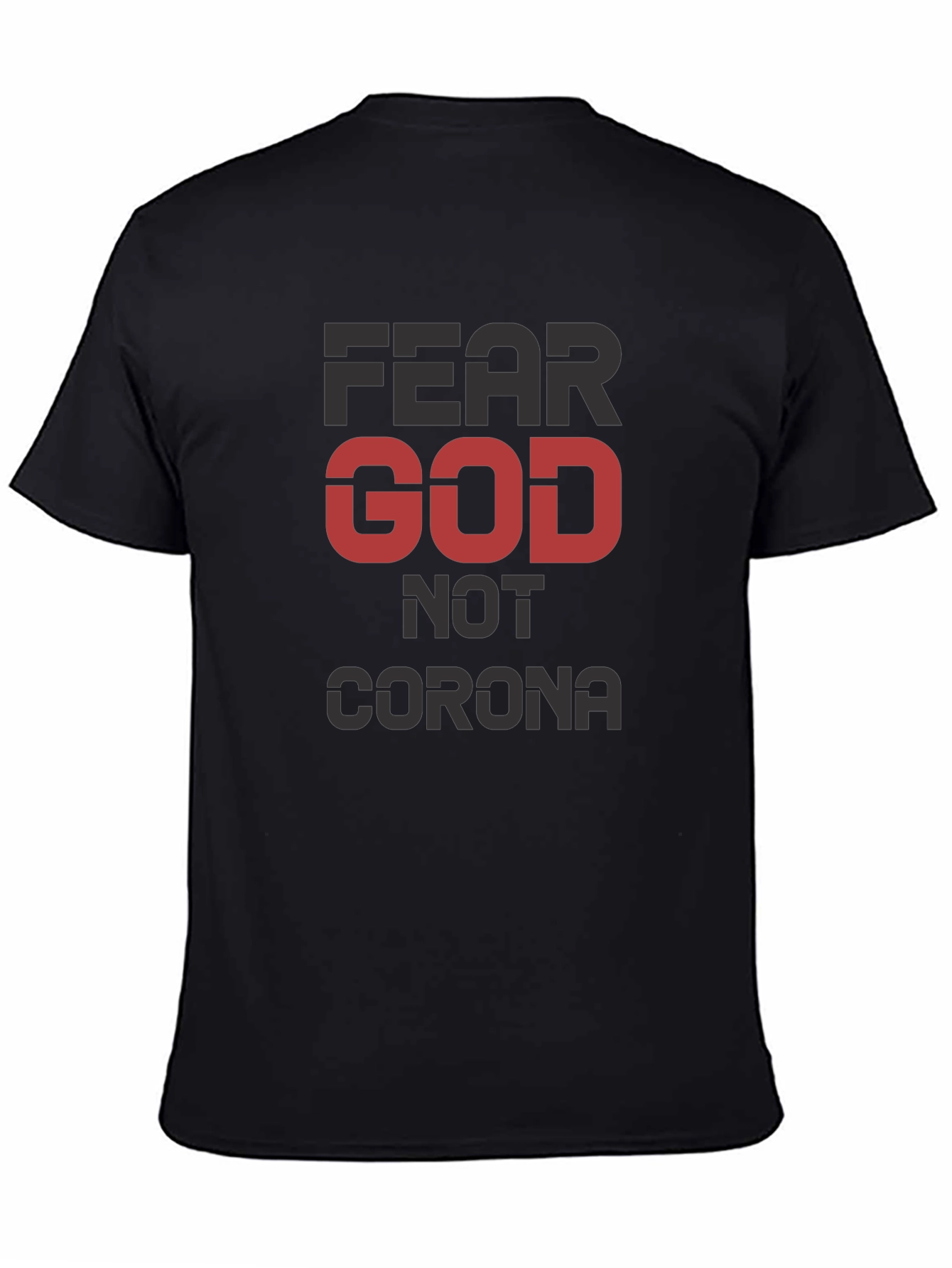 Fear God Not Corona Black T-Shirt