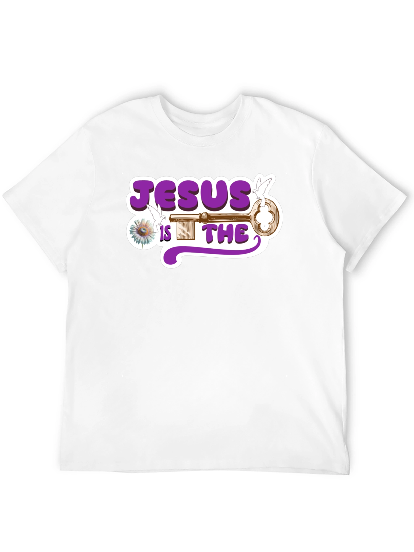 Jesus Is The Key Graphic T-Shirt