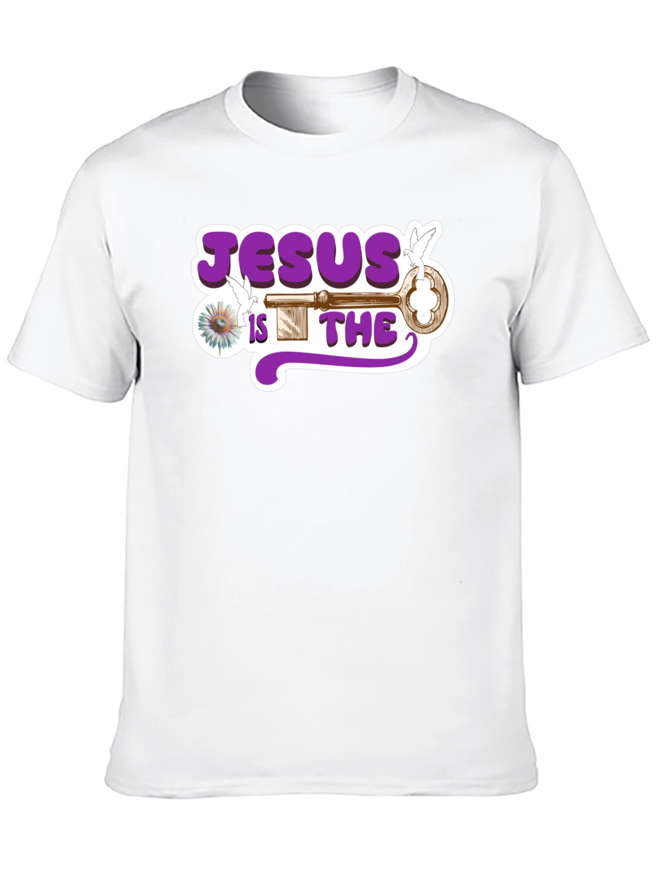 Jesus Is The Key Graphic T-Shirt