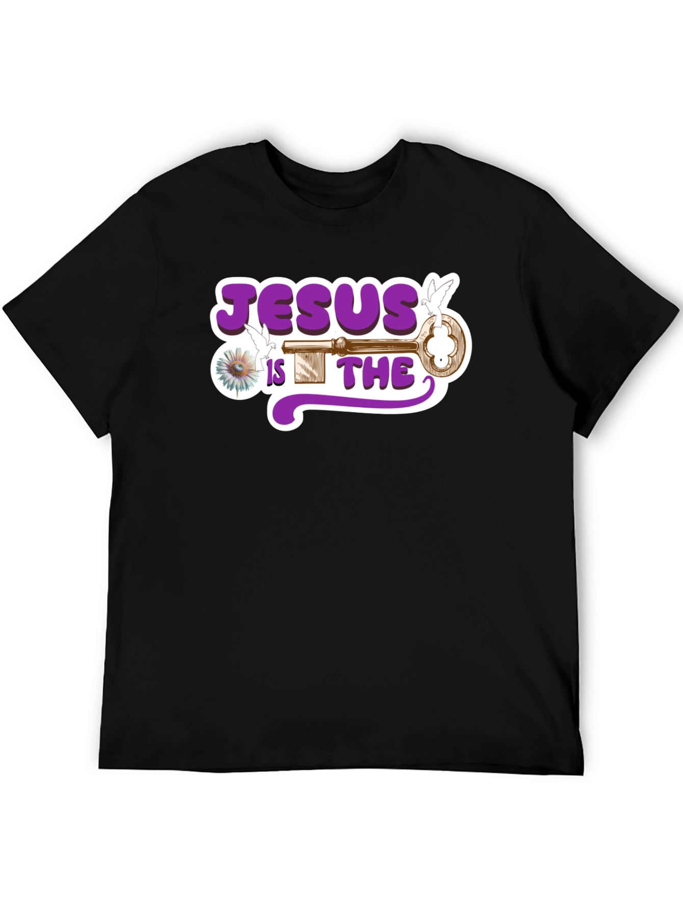 Jesus Is The Key Graphic T-Shirt
