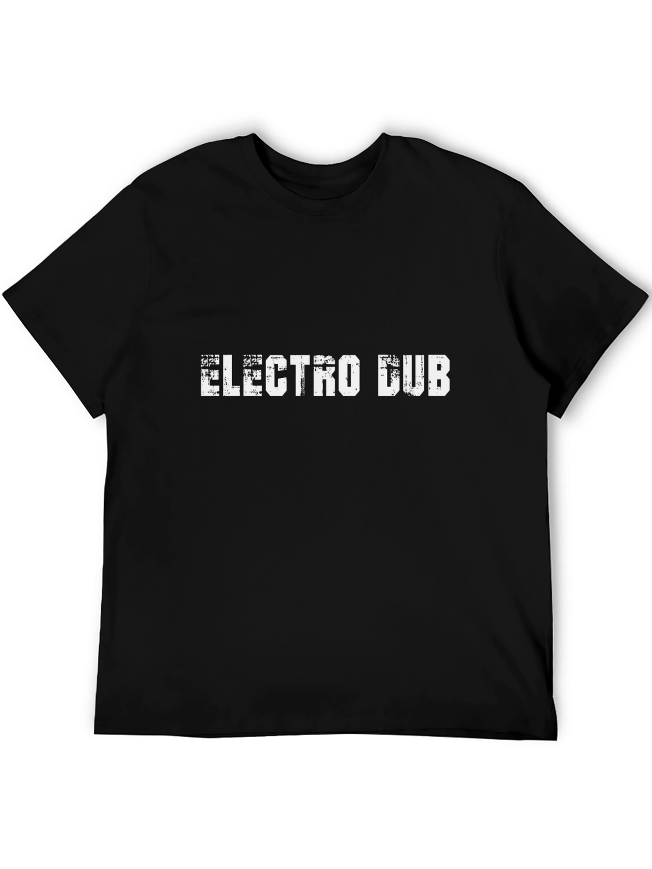 Electro Dub Graphic T-Shirt - Black Cotton Tee