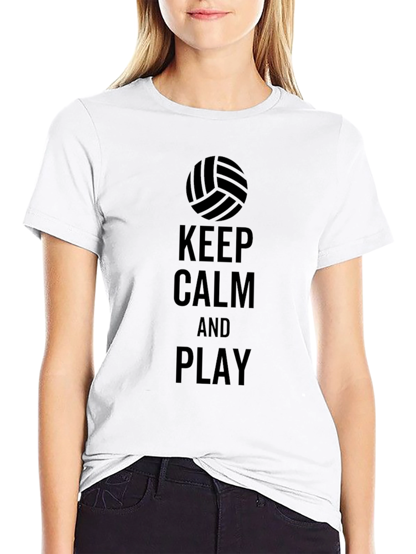 Keep Calm and Play Volleyball T-Shirt