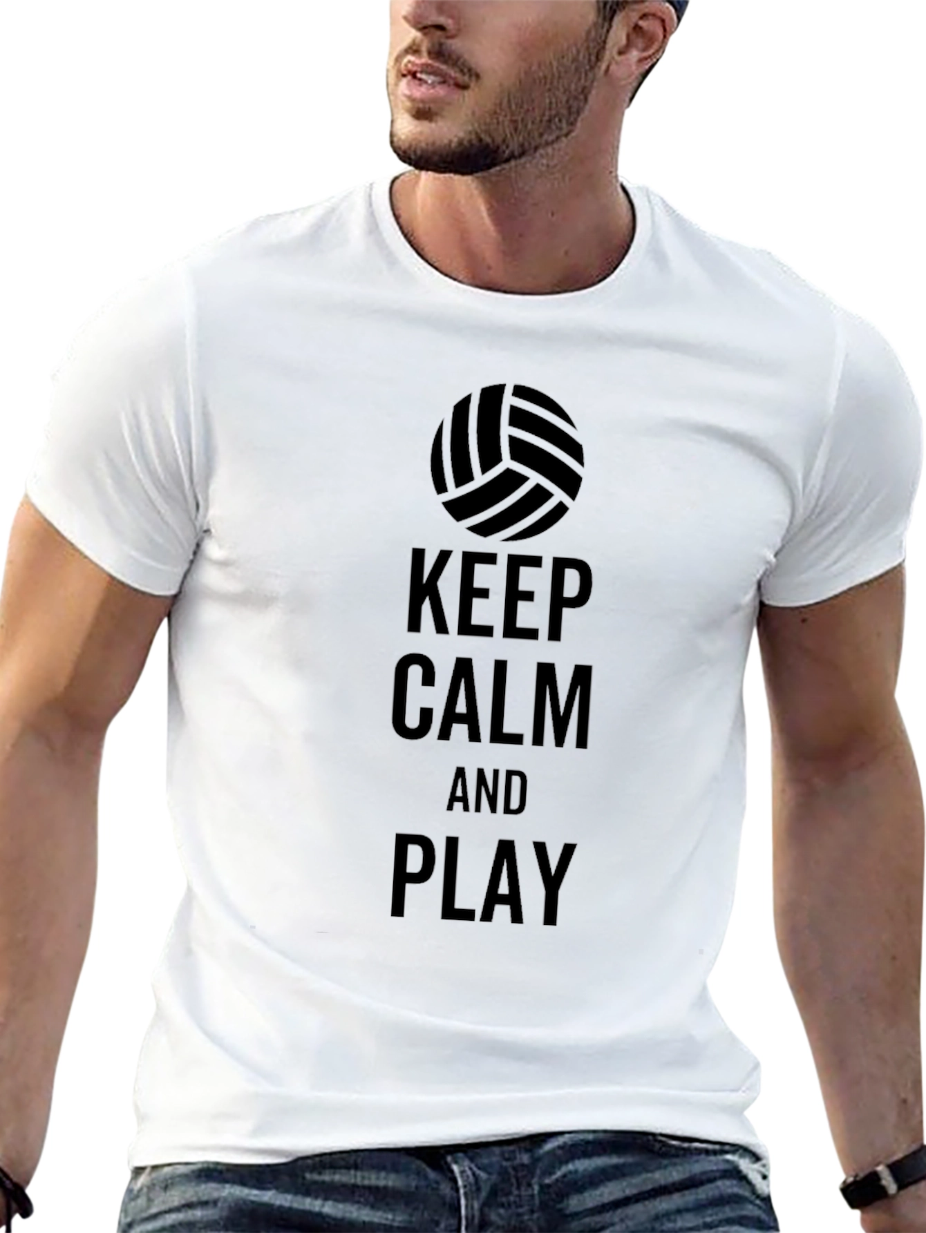 Keep Calm and Play Volleyball T-Shirt