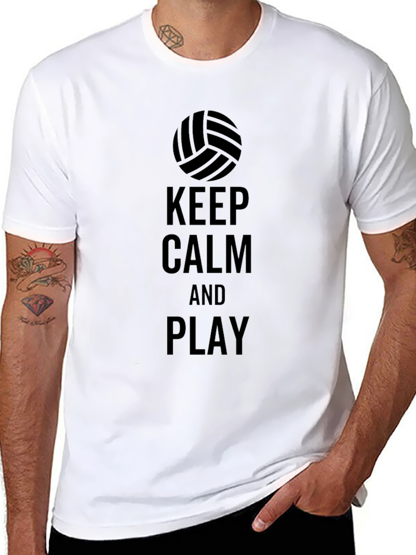 Keep Calm and Play Volleyball T-Shirt