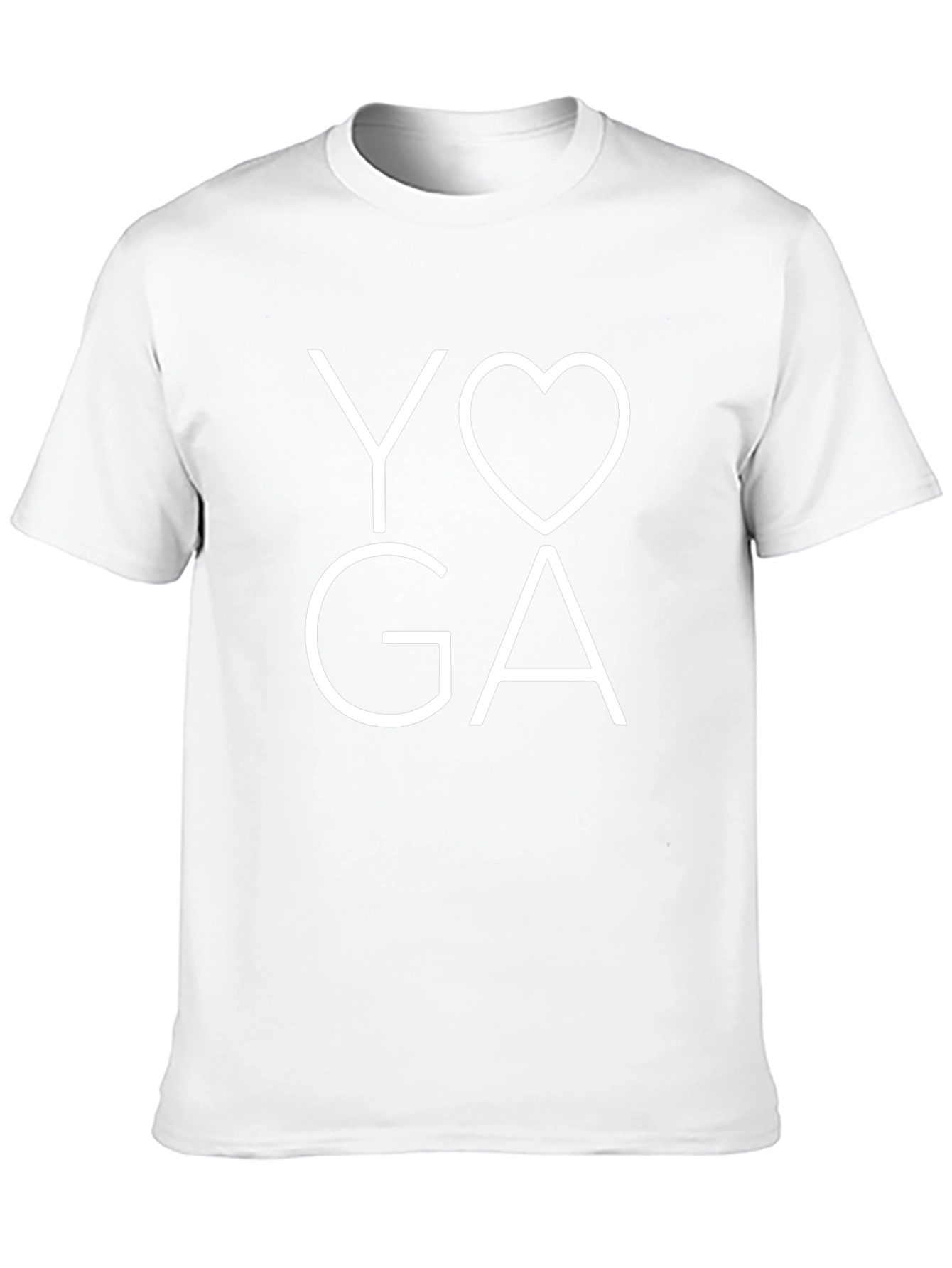 Yoga Love Graphic Black T-Shirt