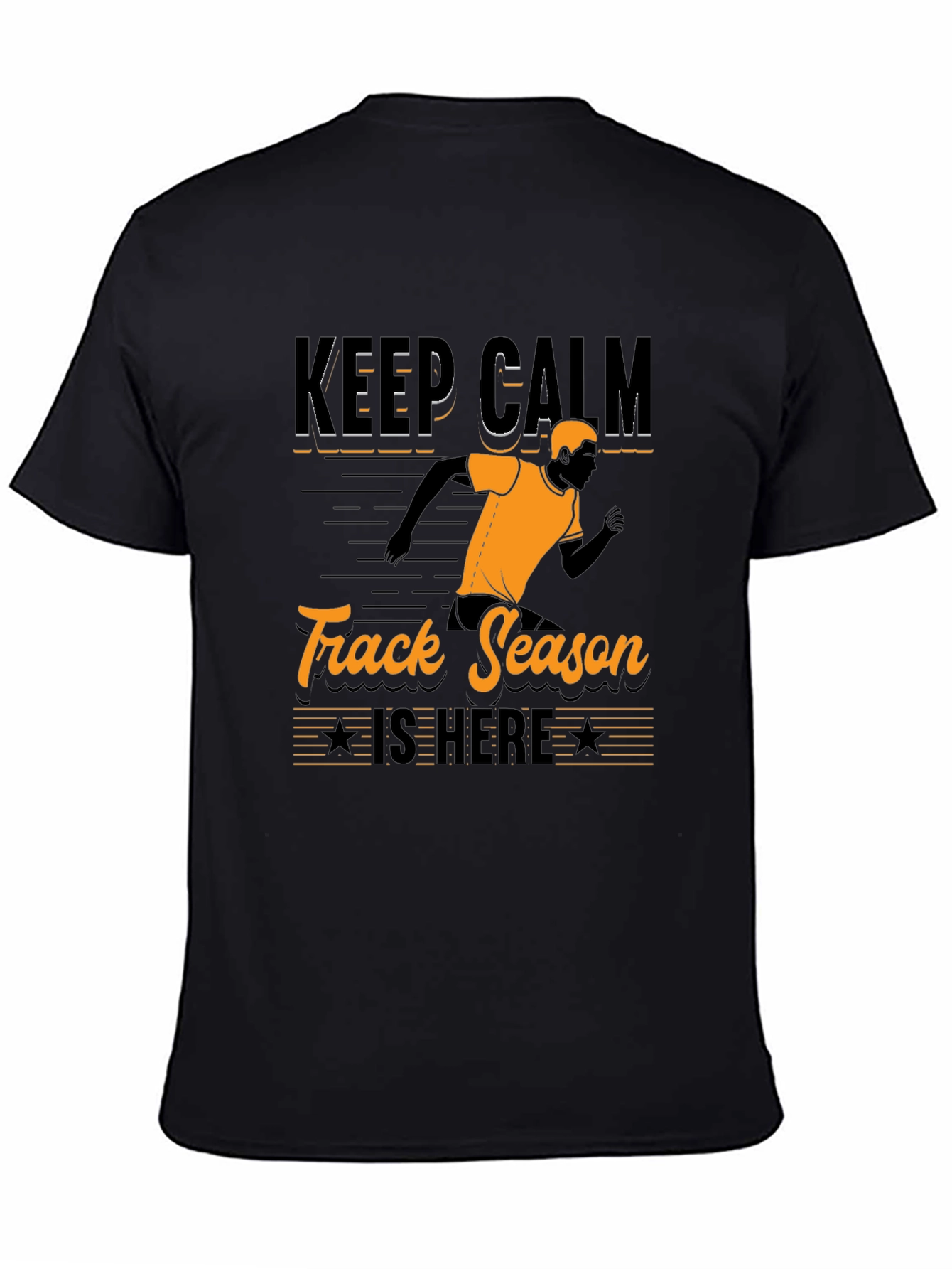 Keep Calm Track Season Is Here T-Shirt