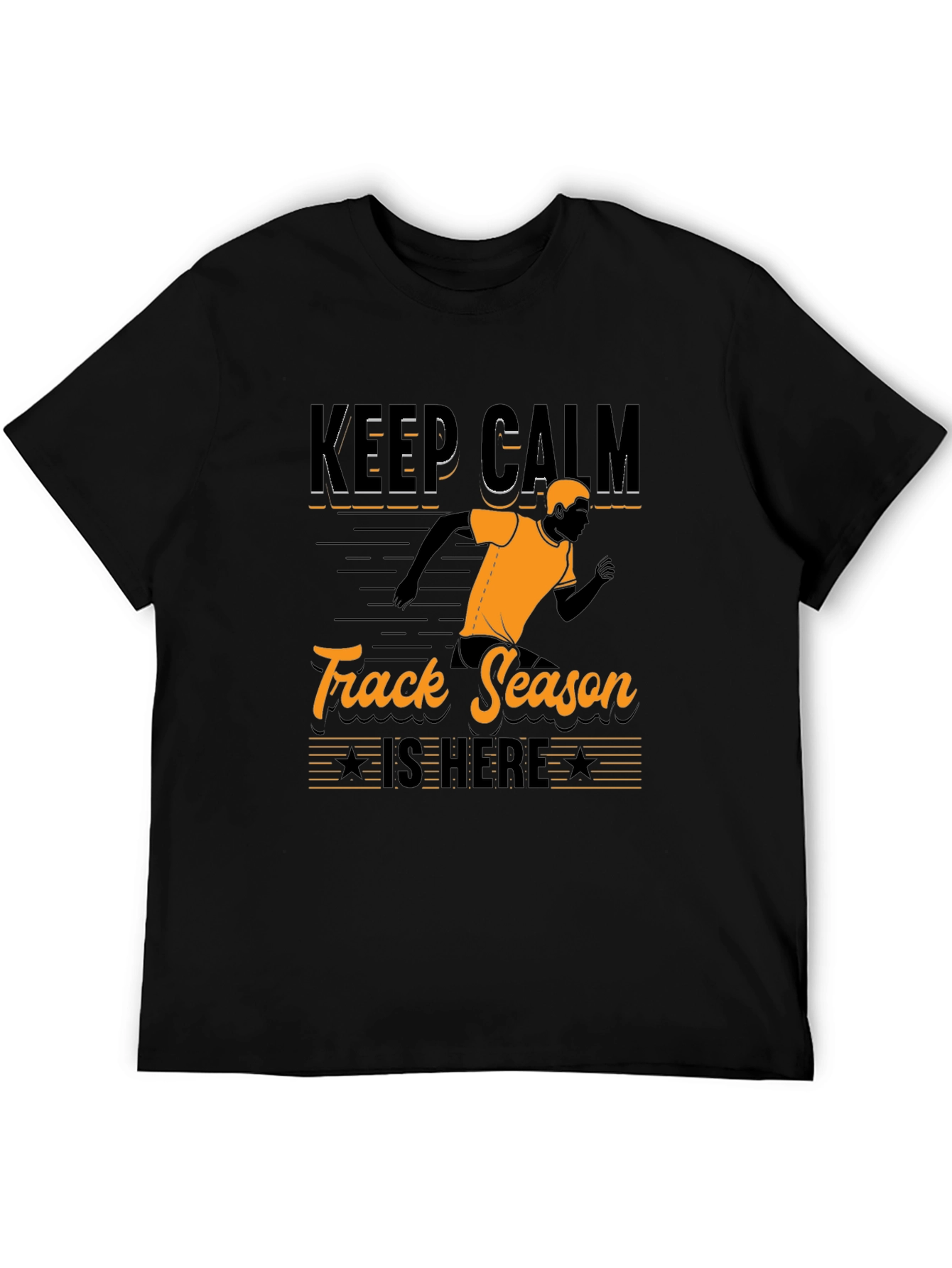 Keep Calm Track Season Is Here T-Shirt