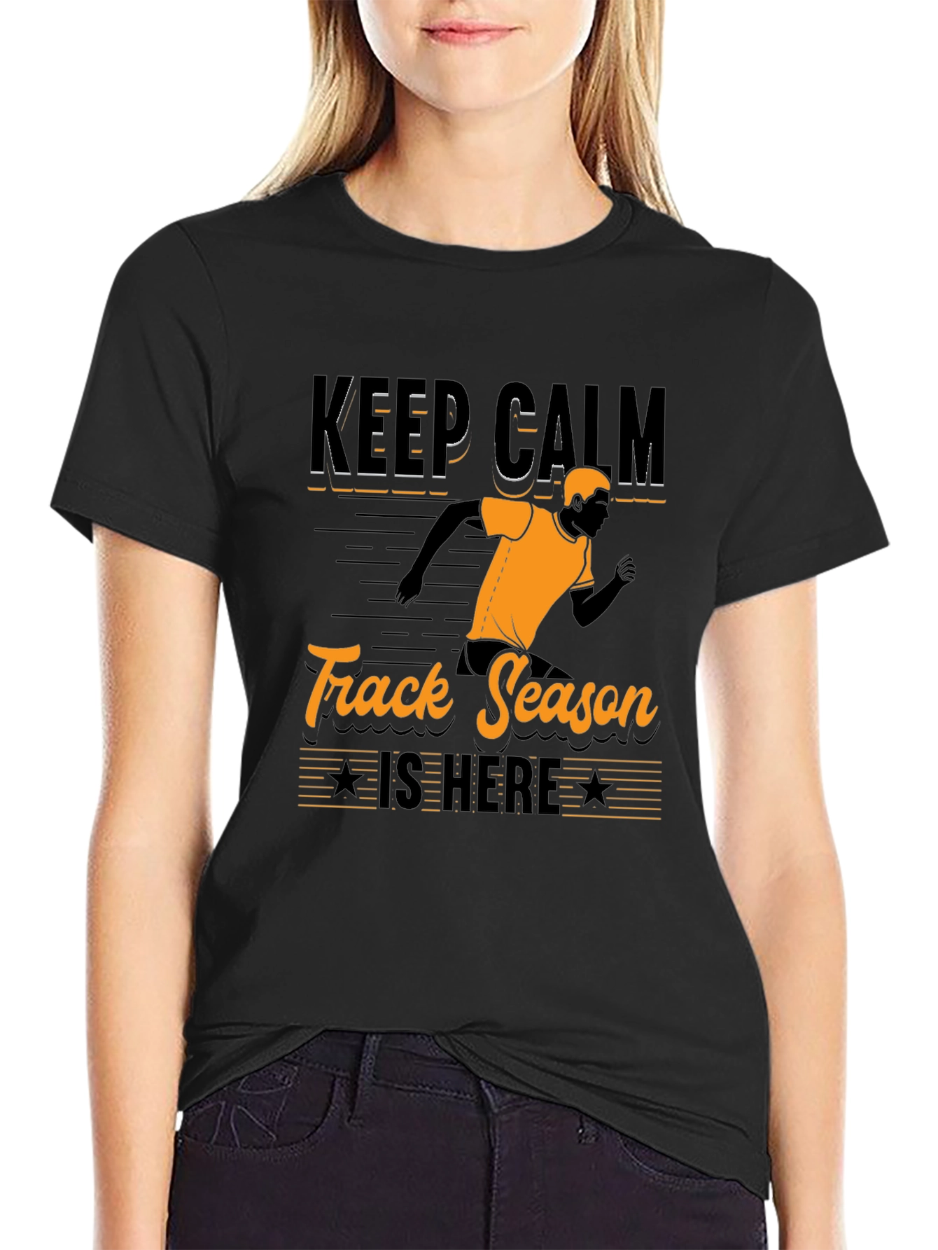Keep Calm Track Season Is Here T-Shirt