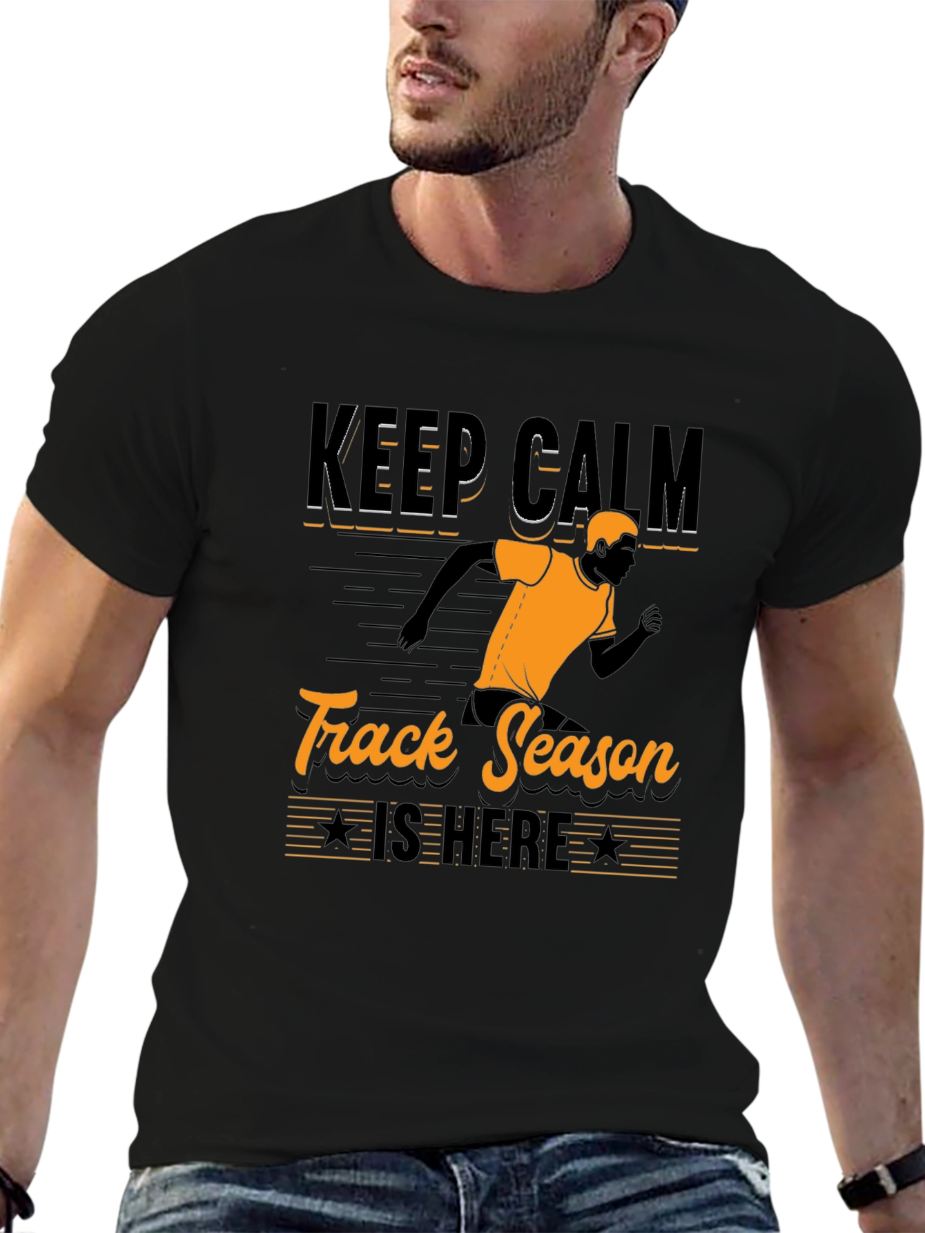 Keep Calm Track Season Is Here T-Shirt