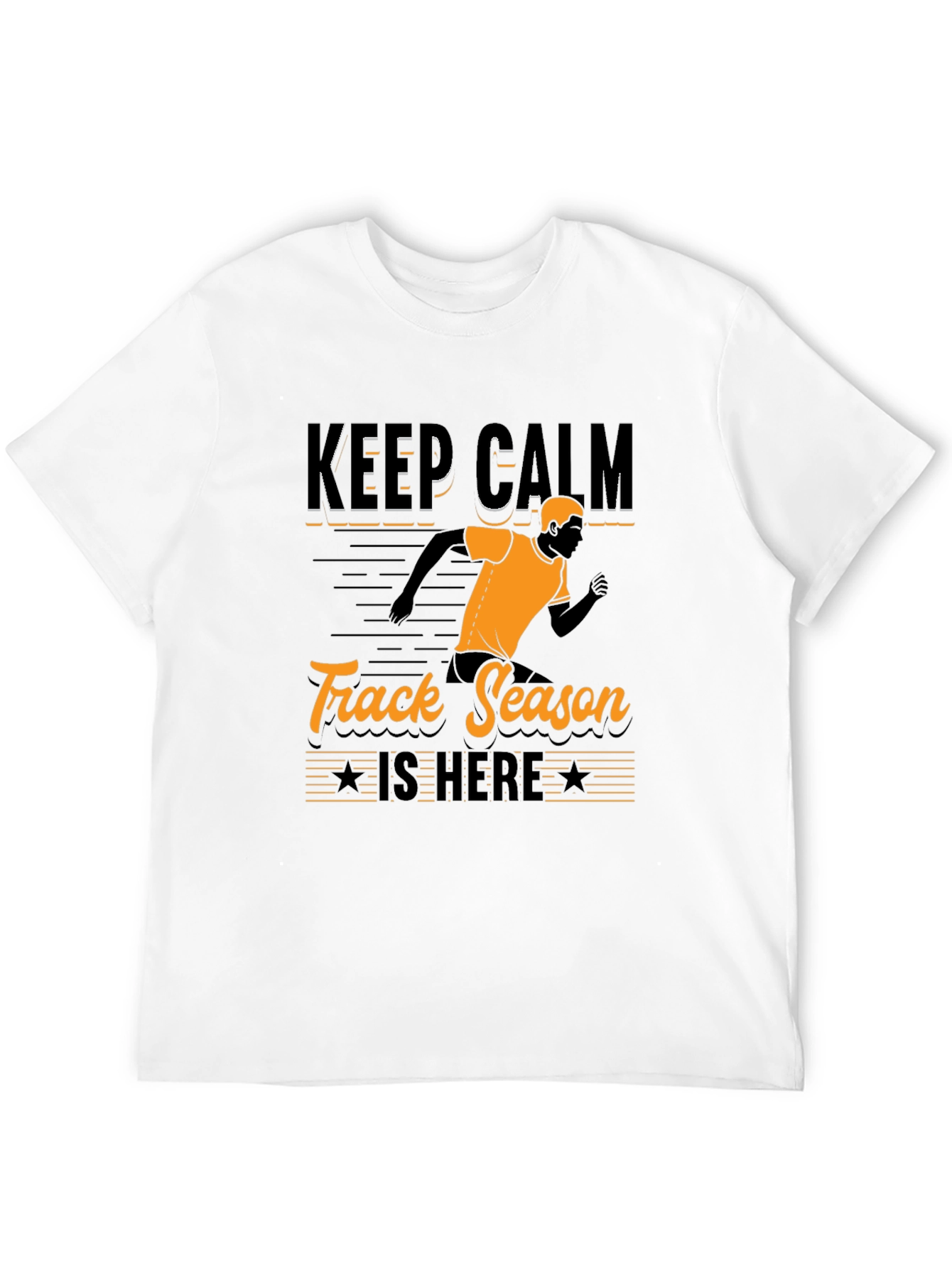 Keep Calm Track Season Is Here T-Shirt