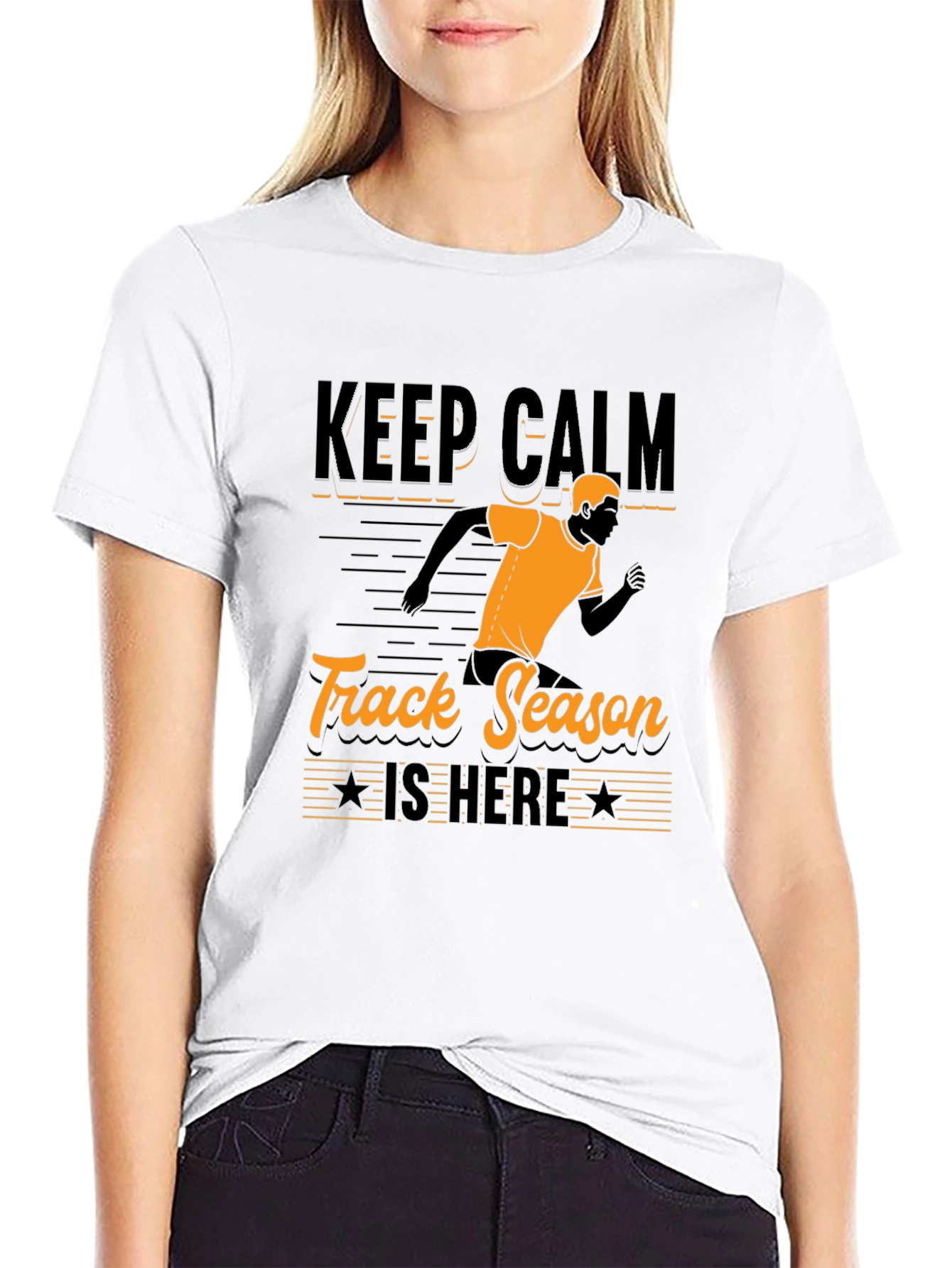 Keep Calm Track Season Is Here T-Shirt