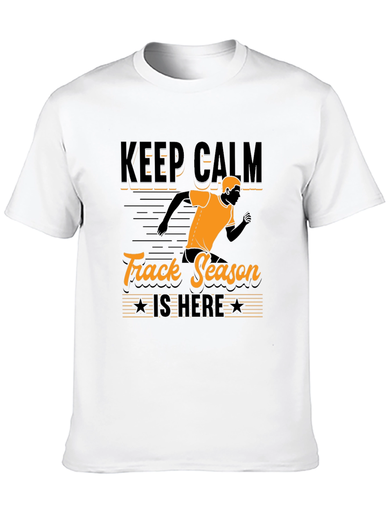 Keep Calm Track Season Is Here T-Shirt