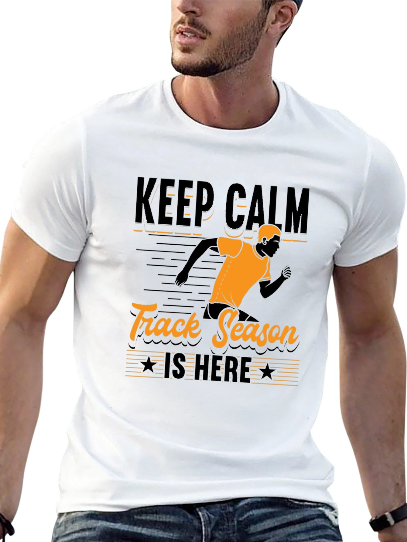 Keep Calm Track Season Is Here T-Shirt