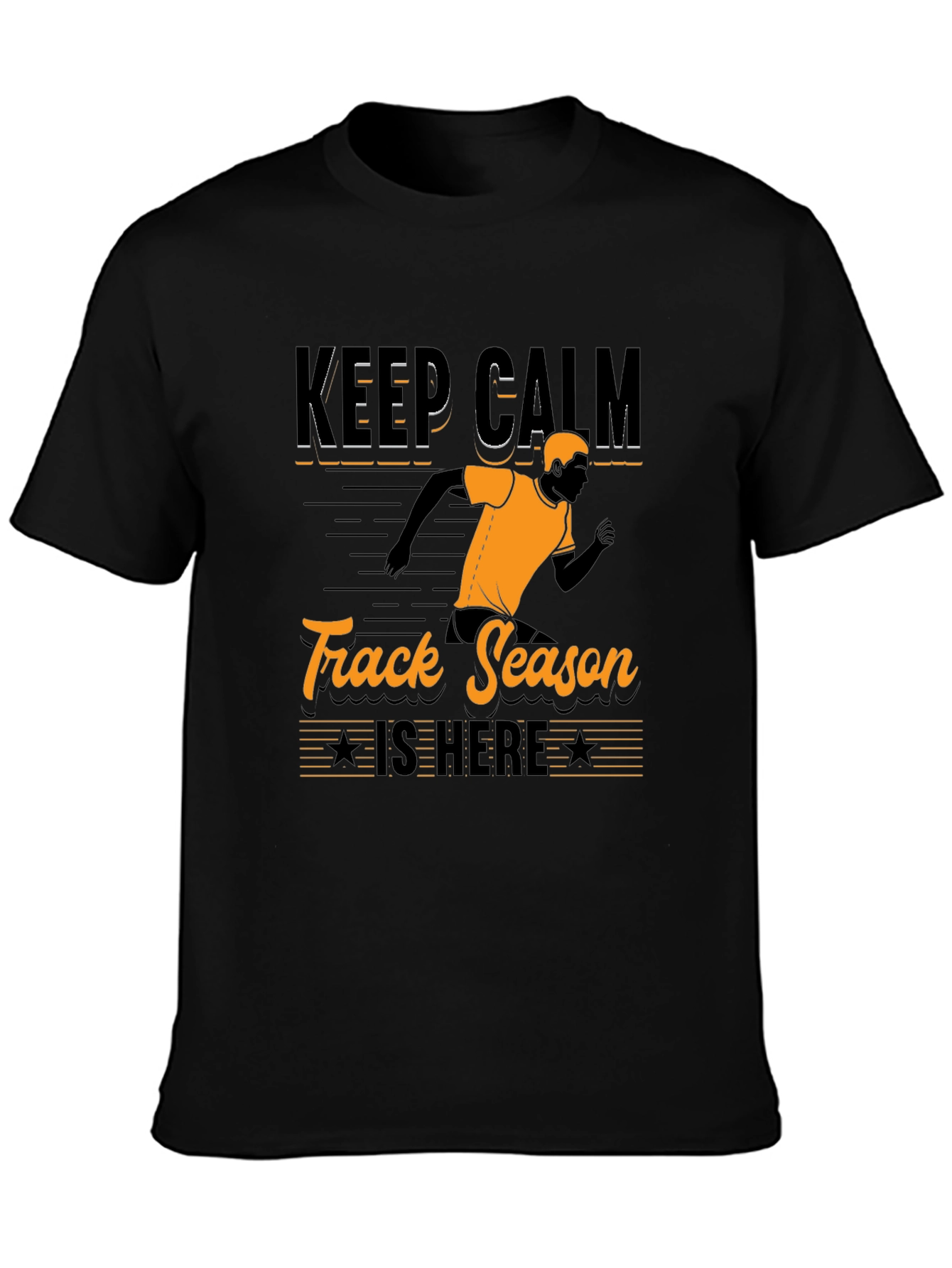 Keep Calm Track Season Is Here T-Shirt