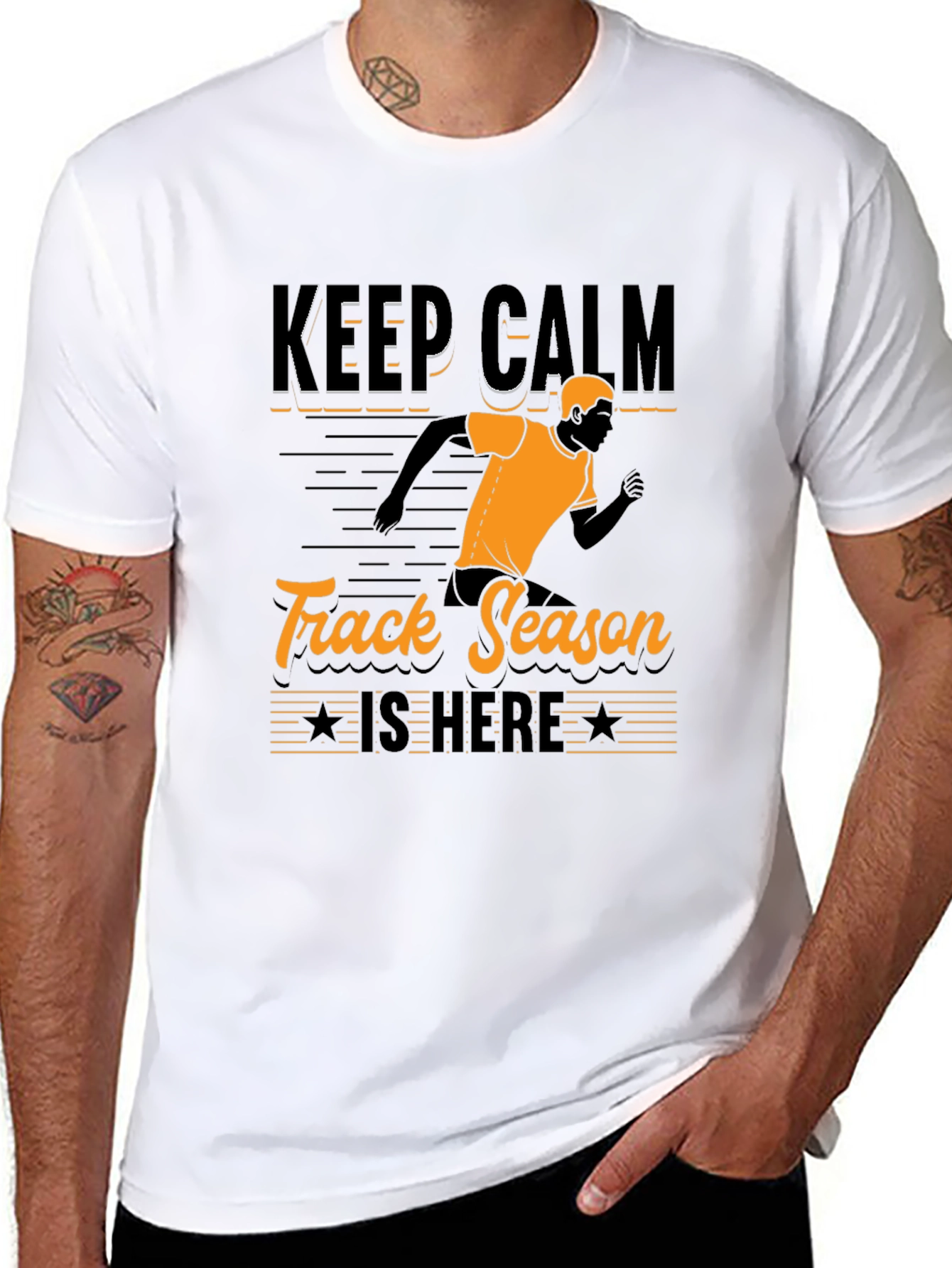 Keep Calm Track Season Is Here T-Shirt