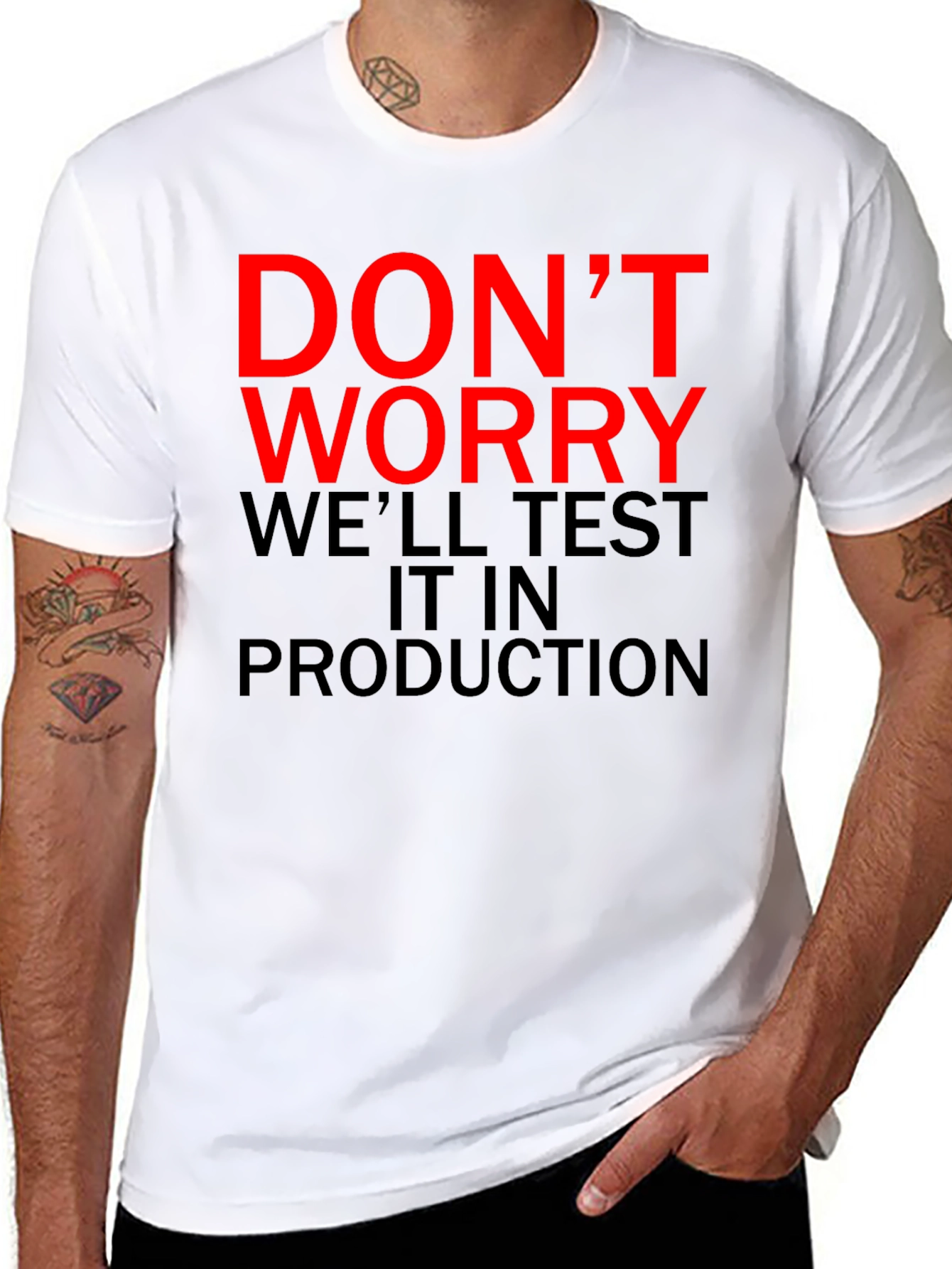 Dont Worry Test It In Production T-Shirt