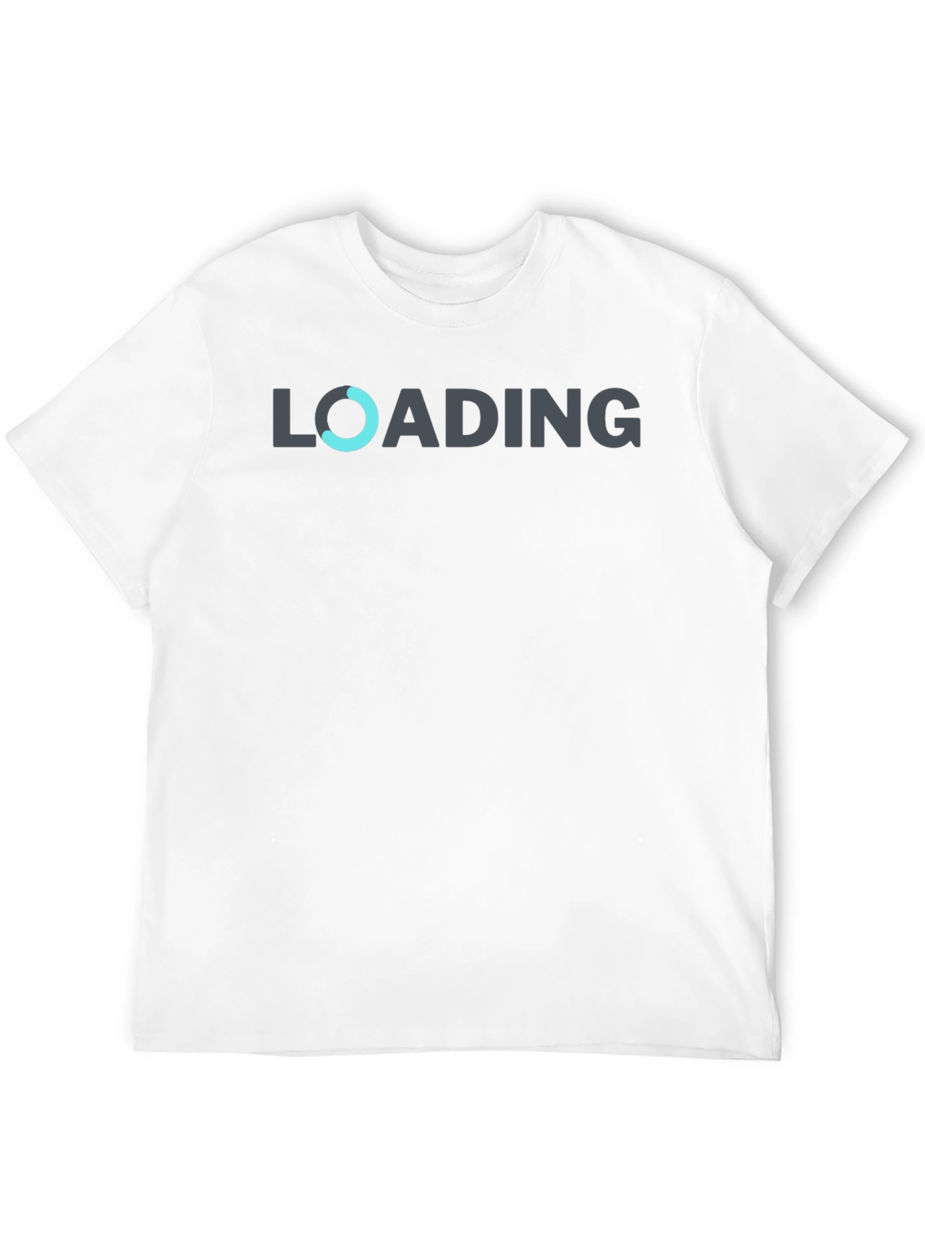 Loading Graphic Black T-Shirt