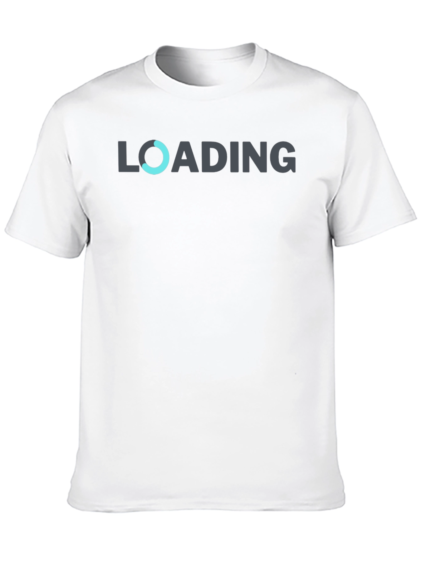 Loading Graphic Black T-Shirt