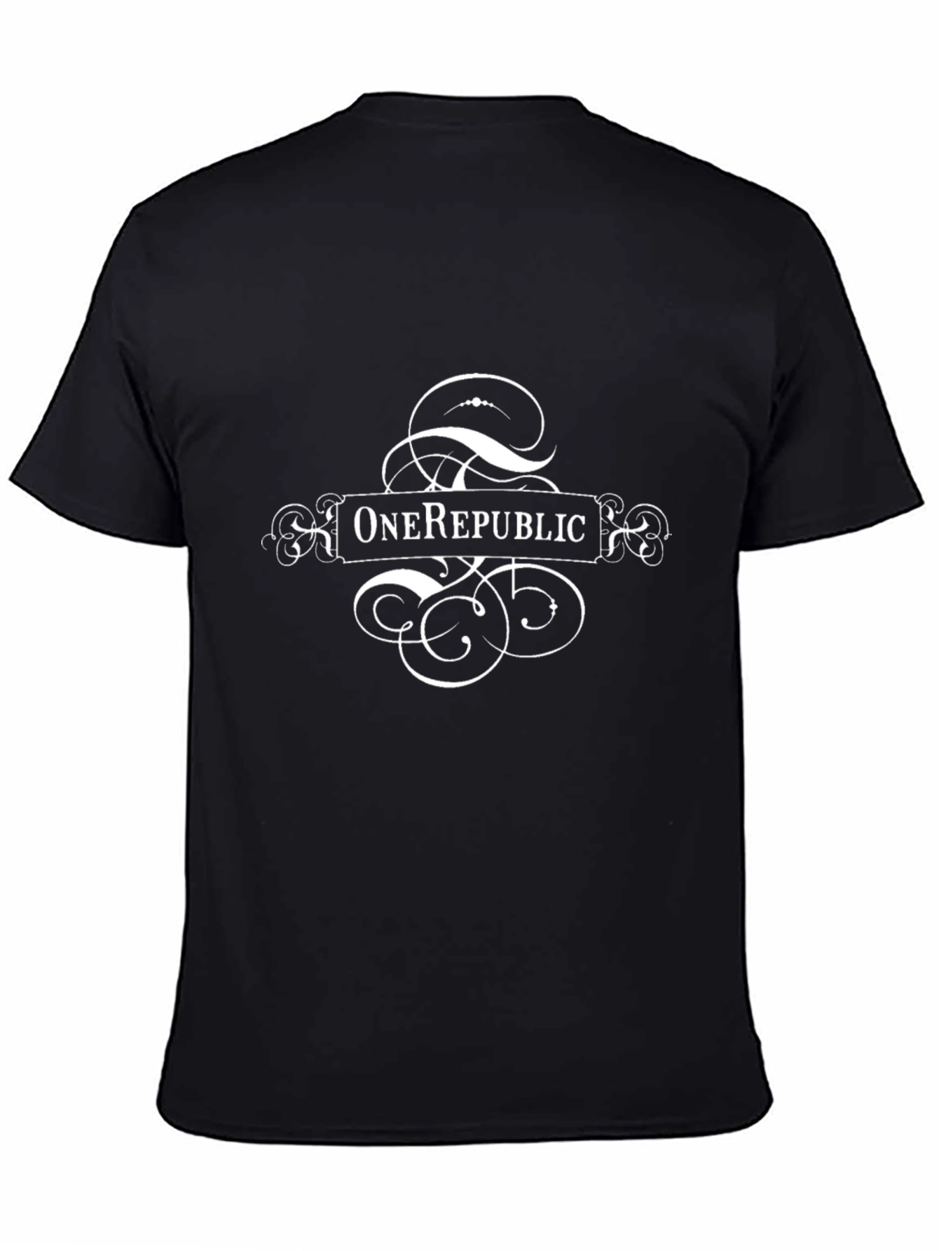 OneRepublic Graphic T-Shirt - Black Cotton Tee