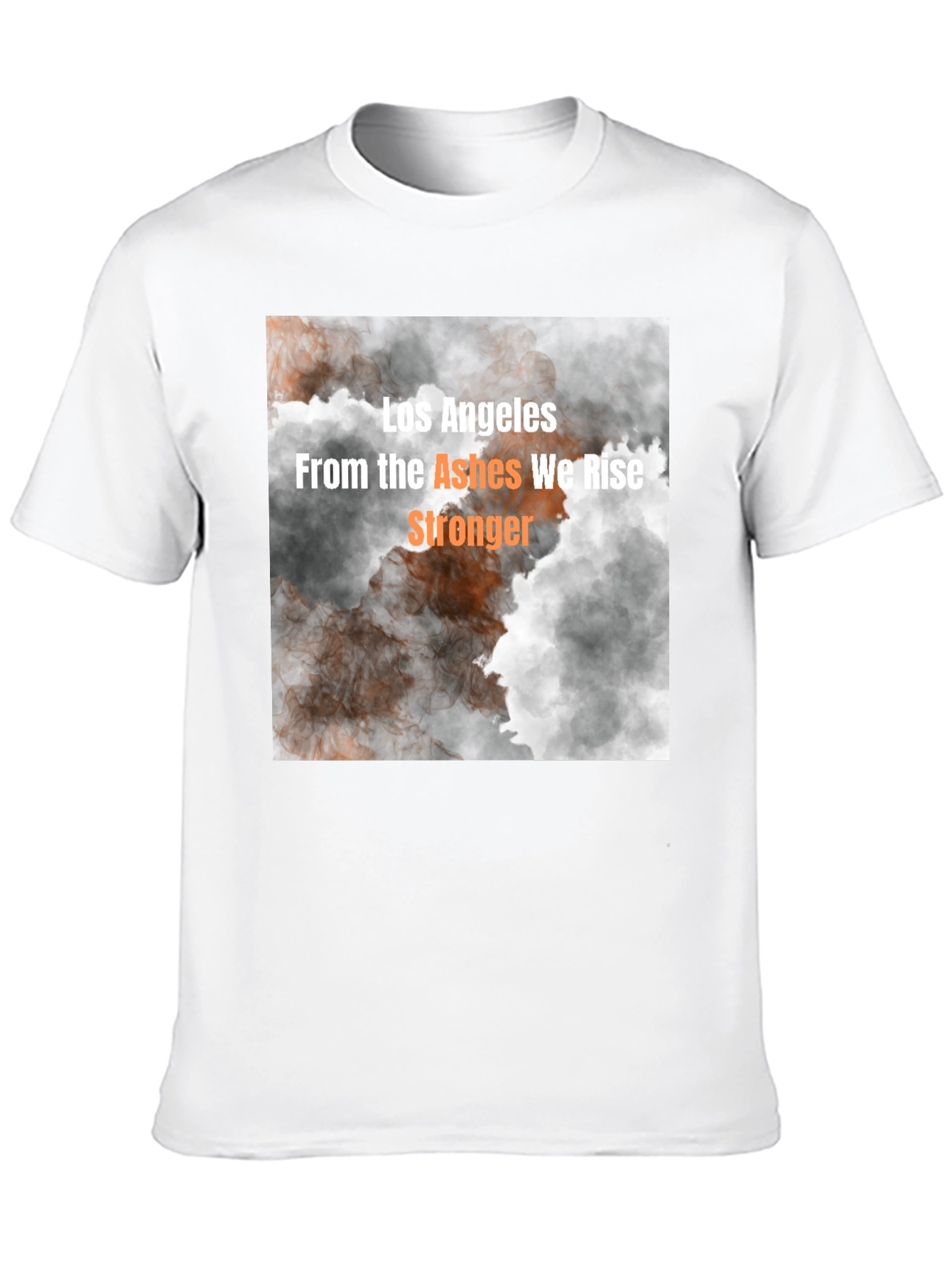 Los Angeles We Rise Stronger Graphic Tee