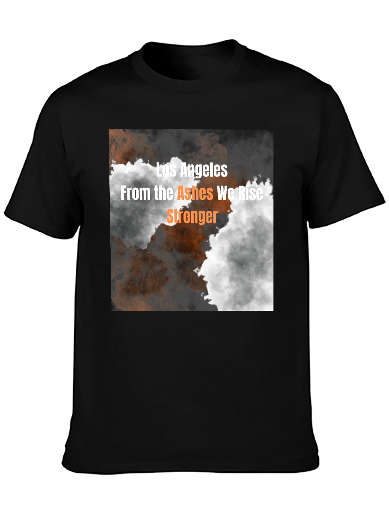Los Angeles We Rise Stronger Graphic Tee