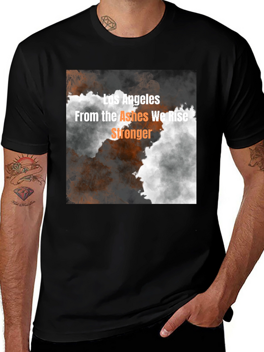 Los Angeles We Rise Stronger Graphic Tee