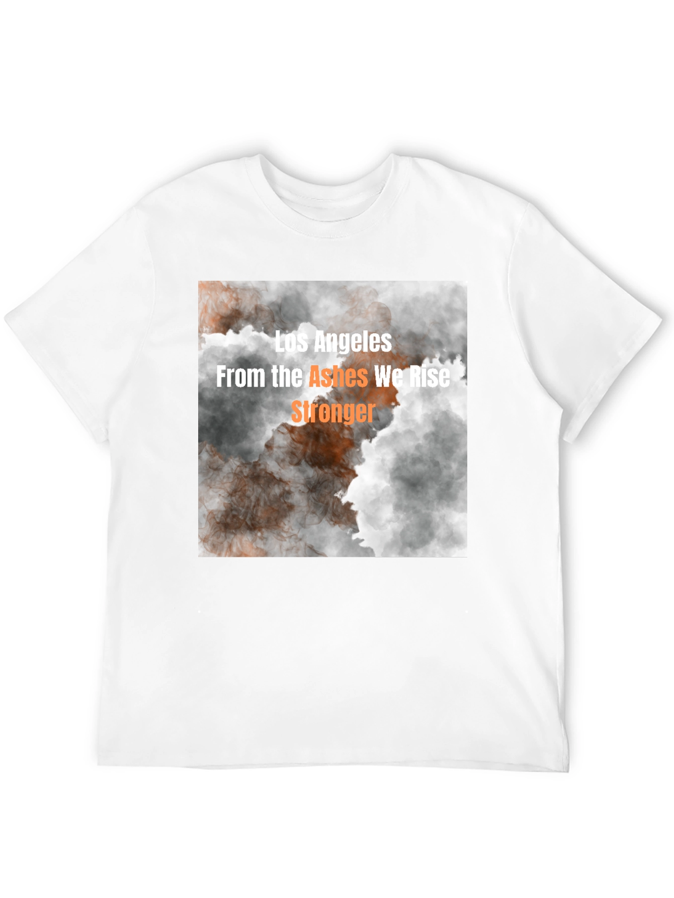 Los Angeles We Rise Stronger Graphic Tee