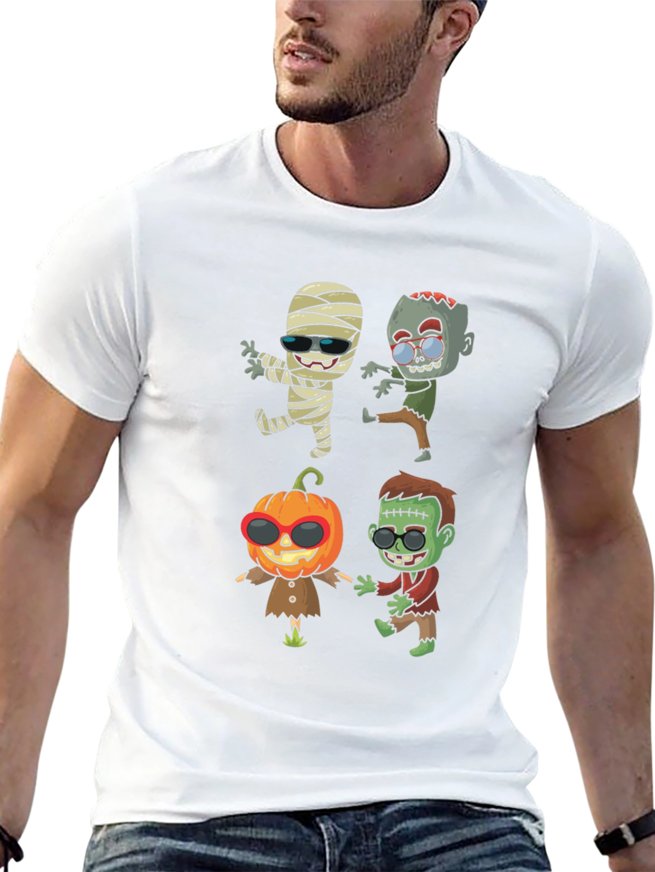 Halloween Cartoon T-Shirt
