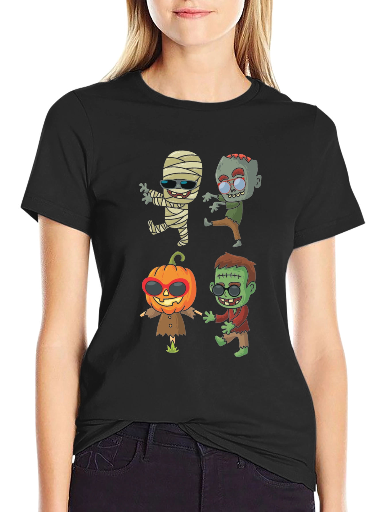 Halloween Cartoon T-Shirt