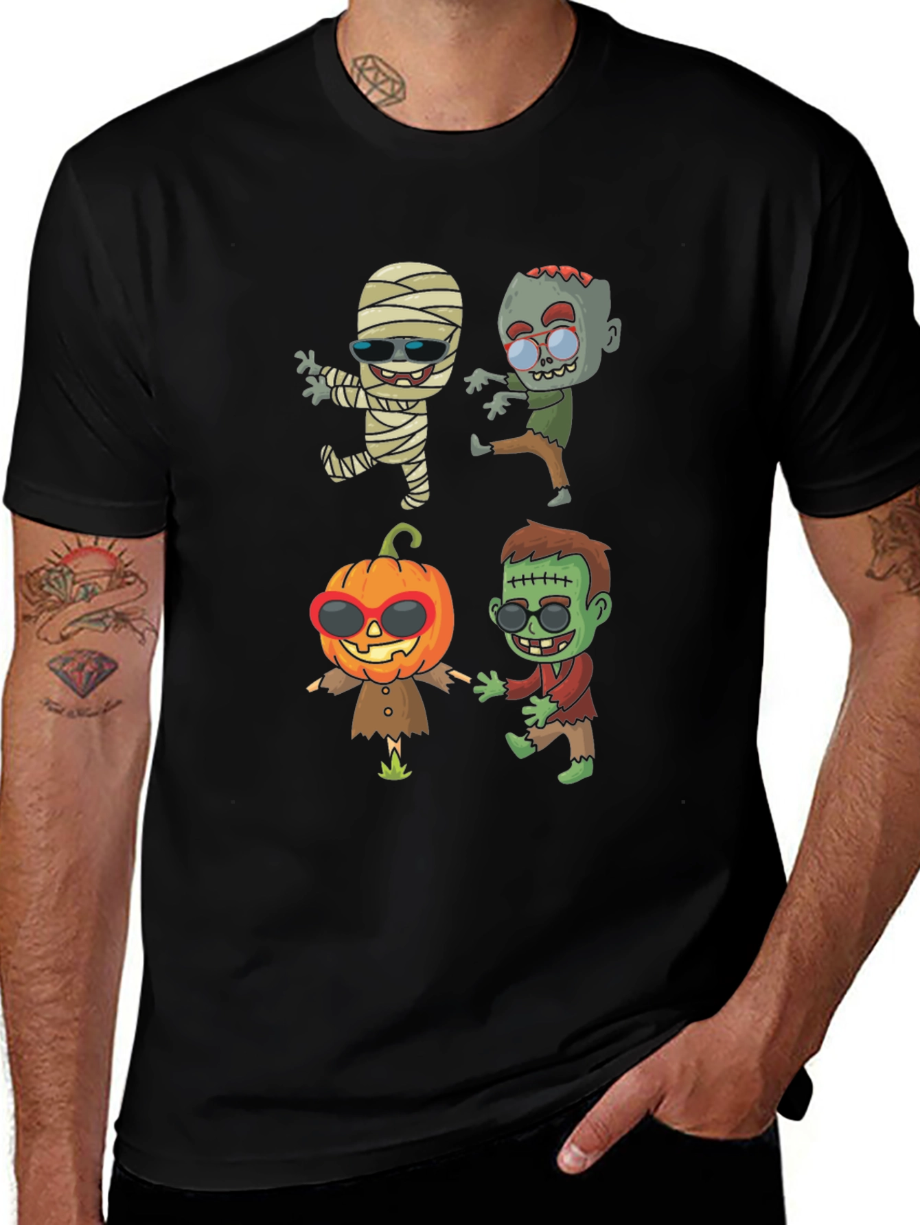 Halloween Cartoon T-Shirt