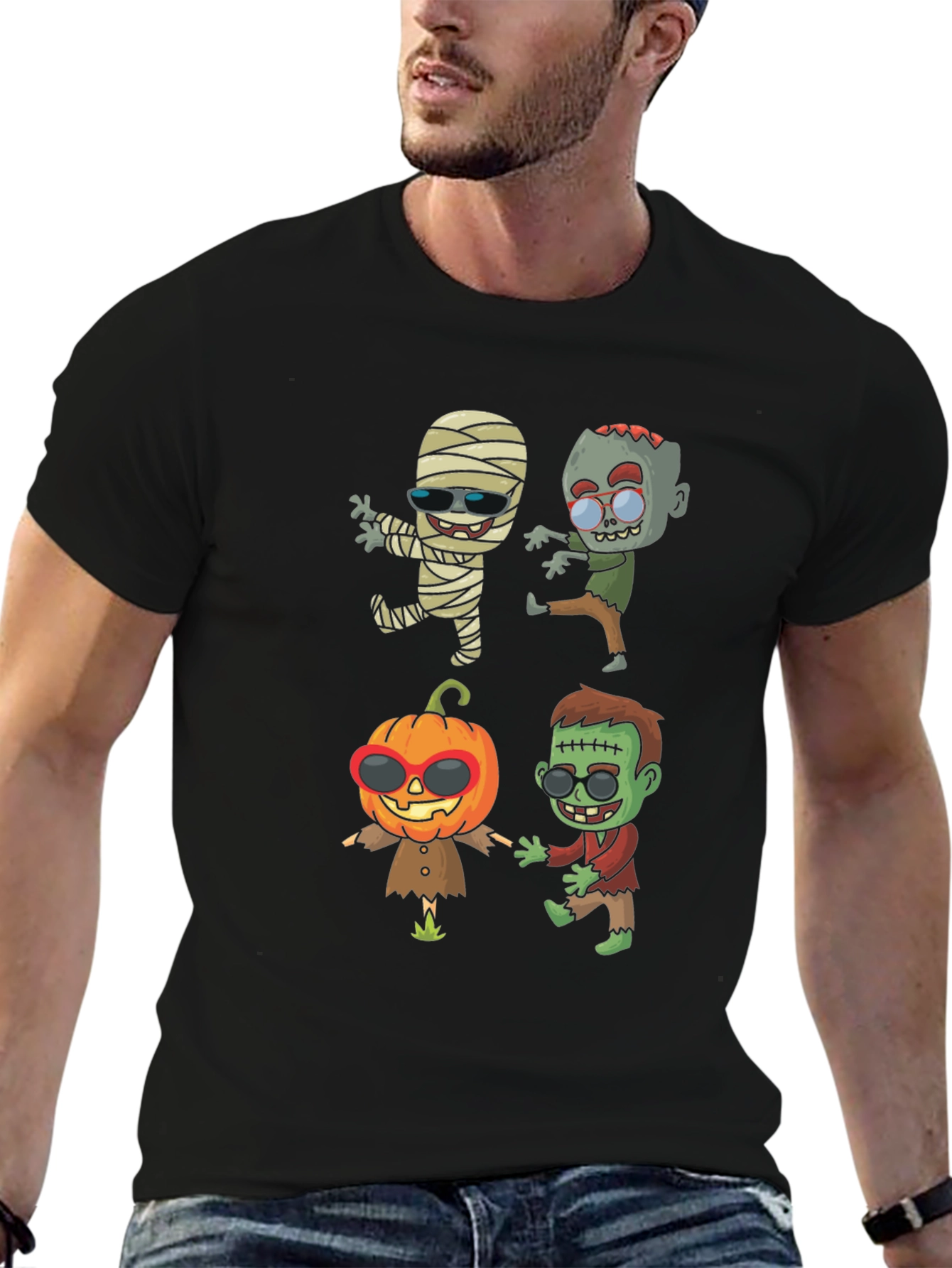 Halloween Cartoon T-Shirt