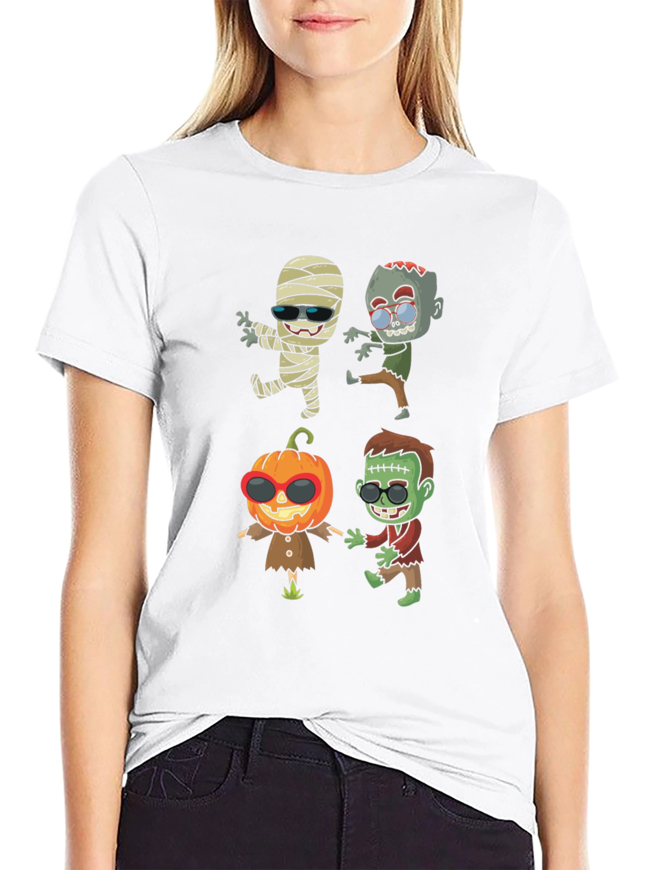 Halloween Cartoon T-Shirt