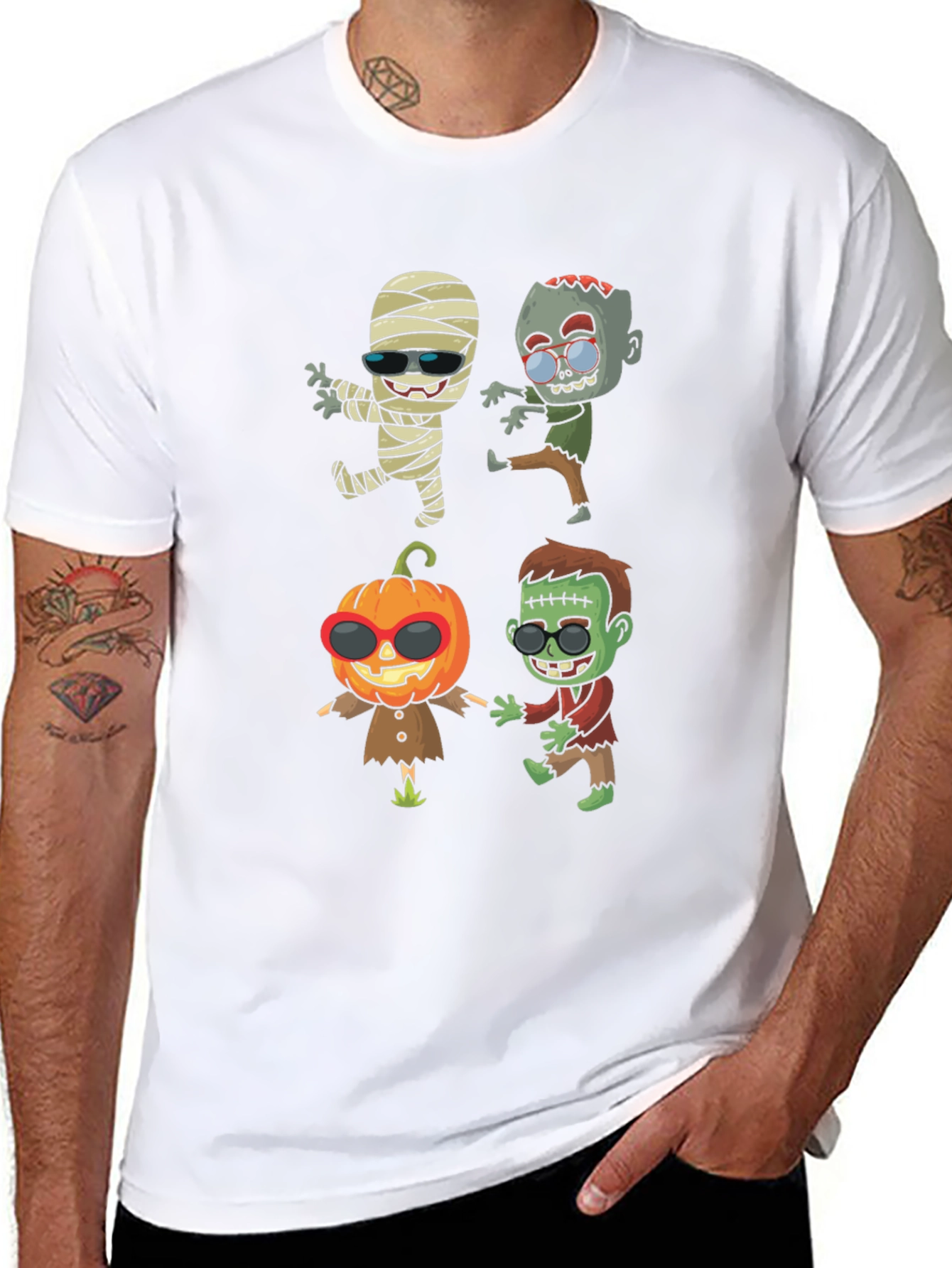 Halloween Cartoon T-Shirt