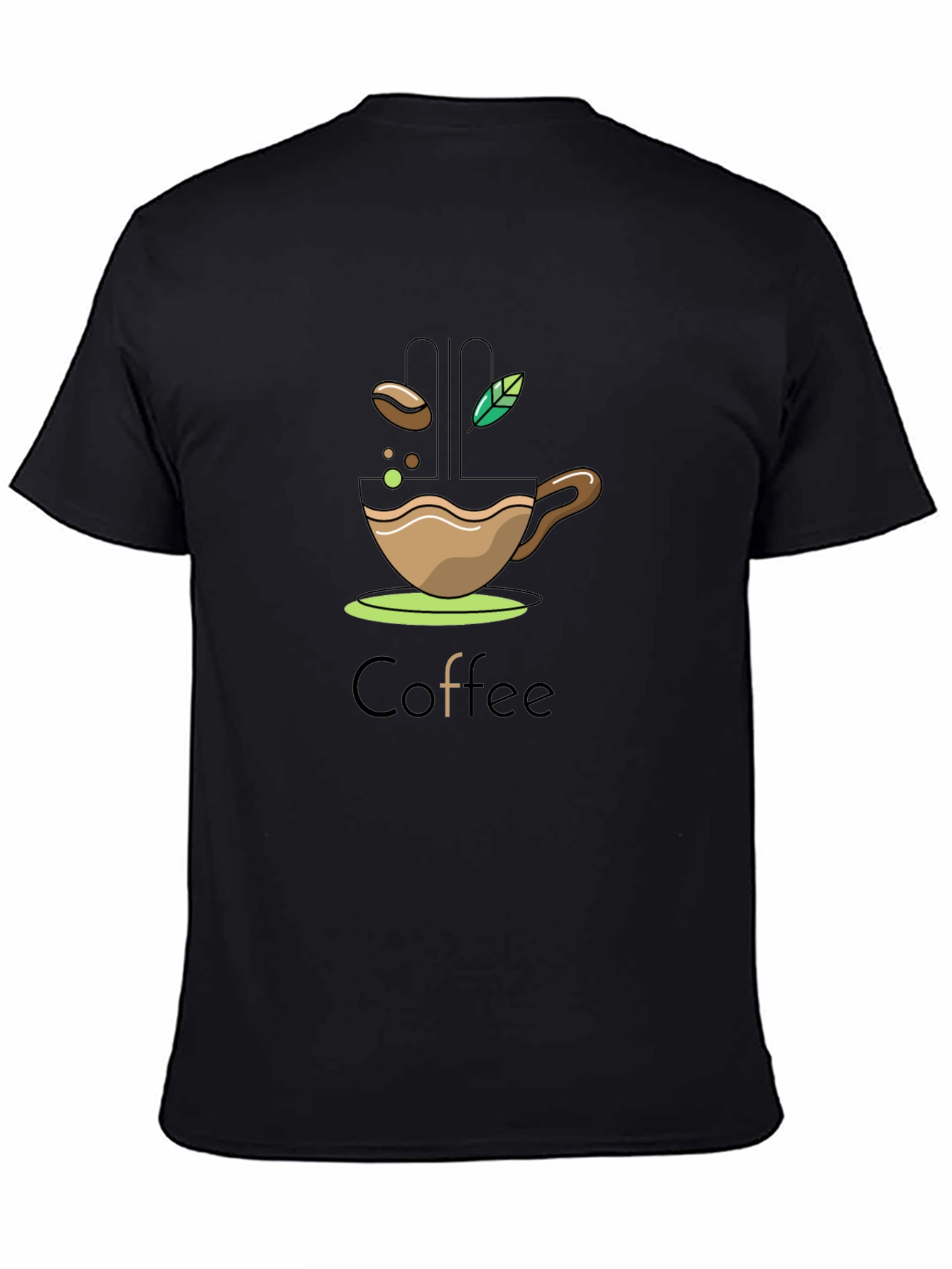 Coffee Lover Graphic Tee - Black T-Shirt