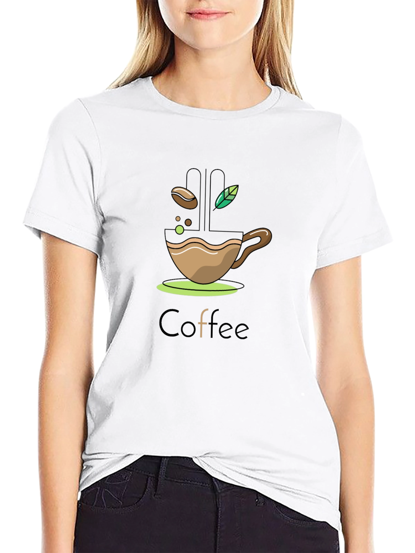 Coffee Lover Graphic Tee - Black T-Shirt