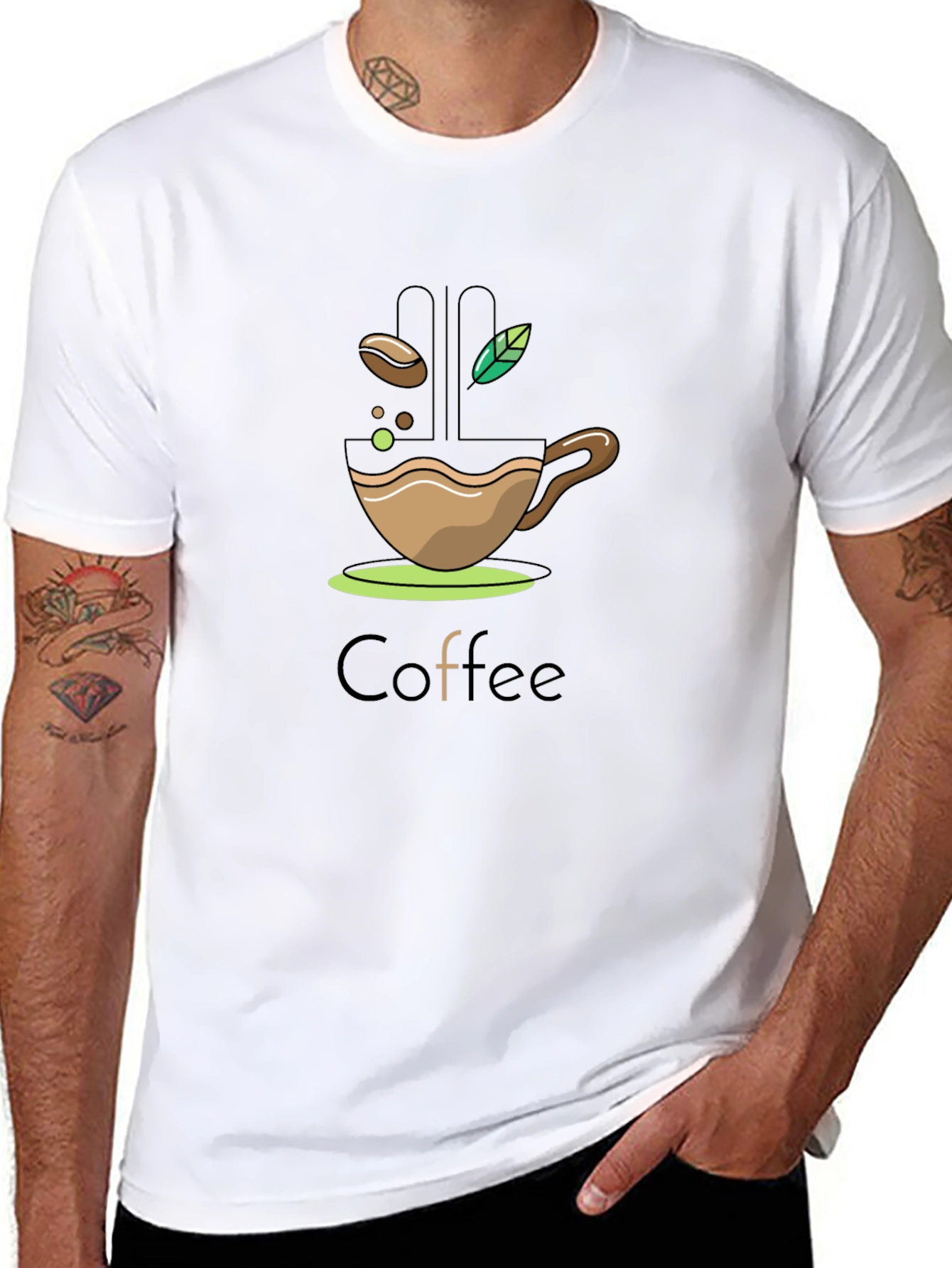 Coffee Lover Graphic Tee - Black T-Shirt