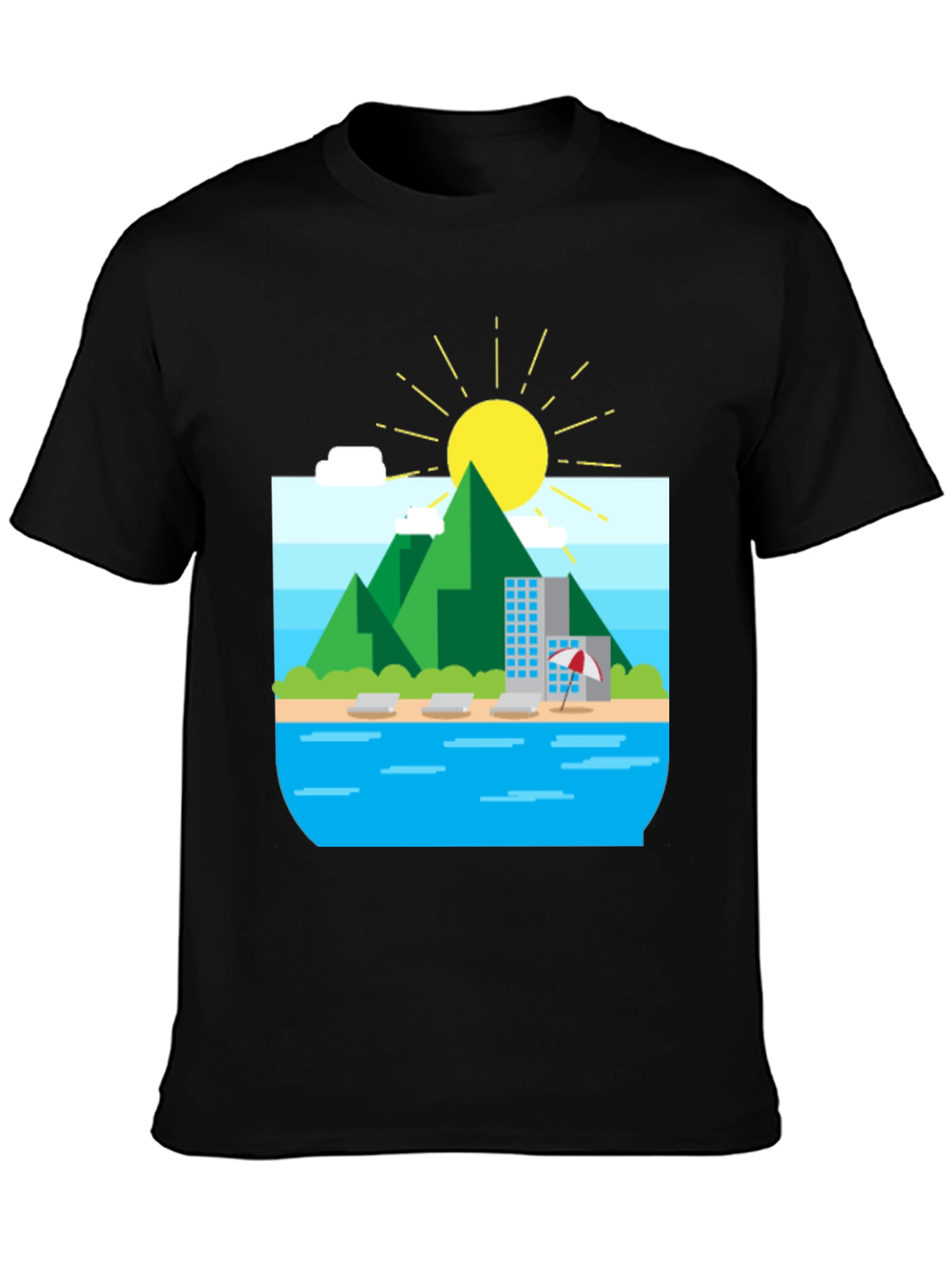 Tropical Island Graphic Tee