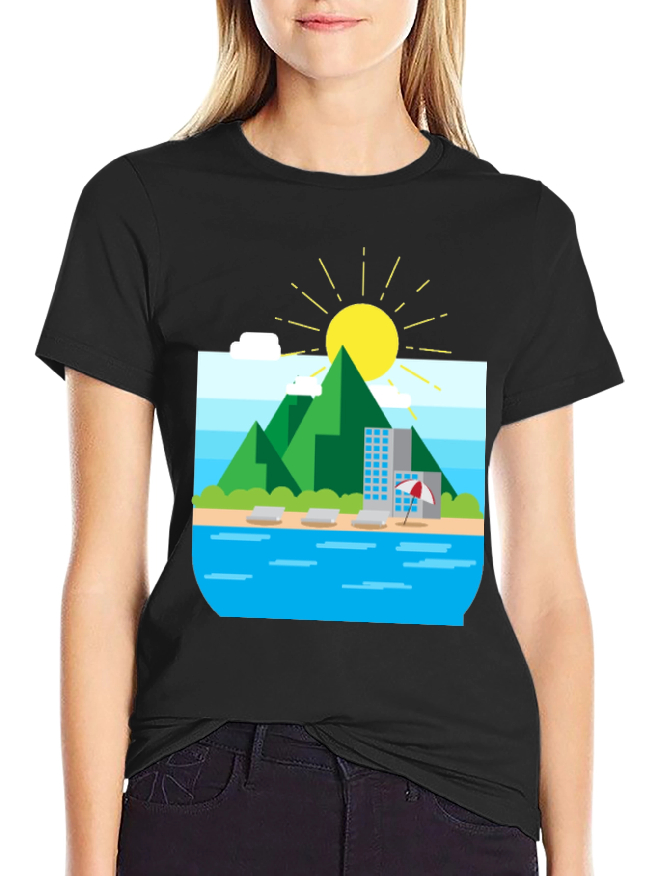 Tropical Island Graphic Tee