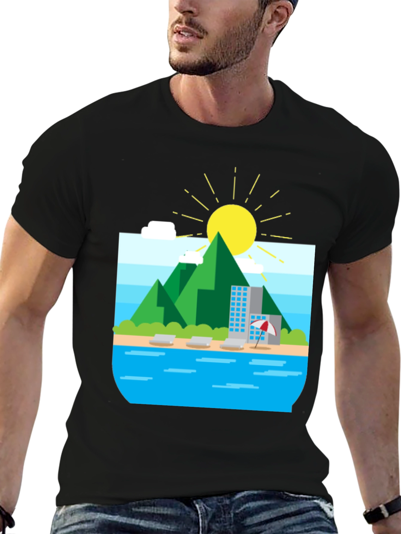Tropical Island Graphic Tee